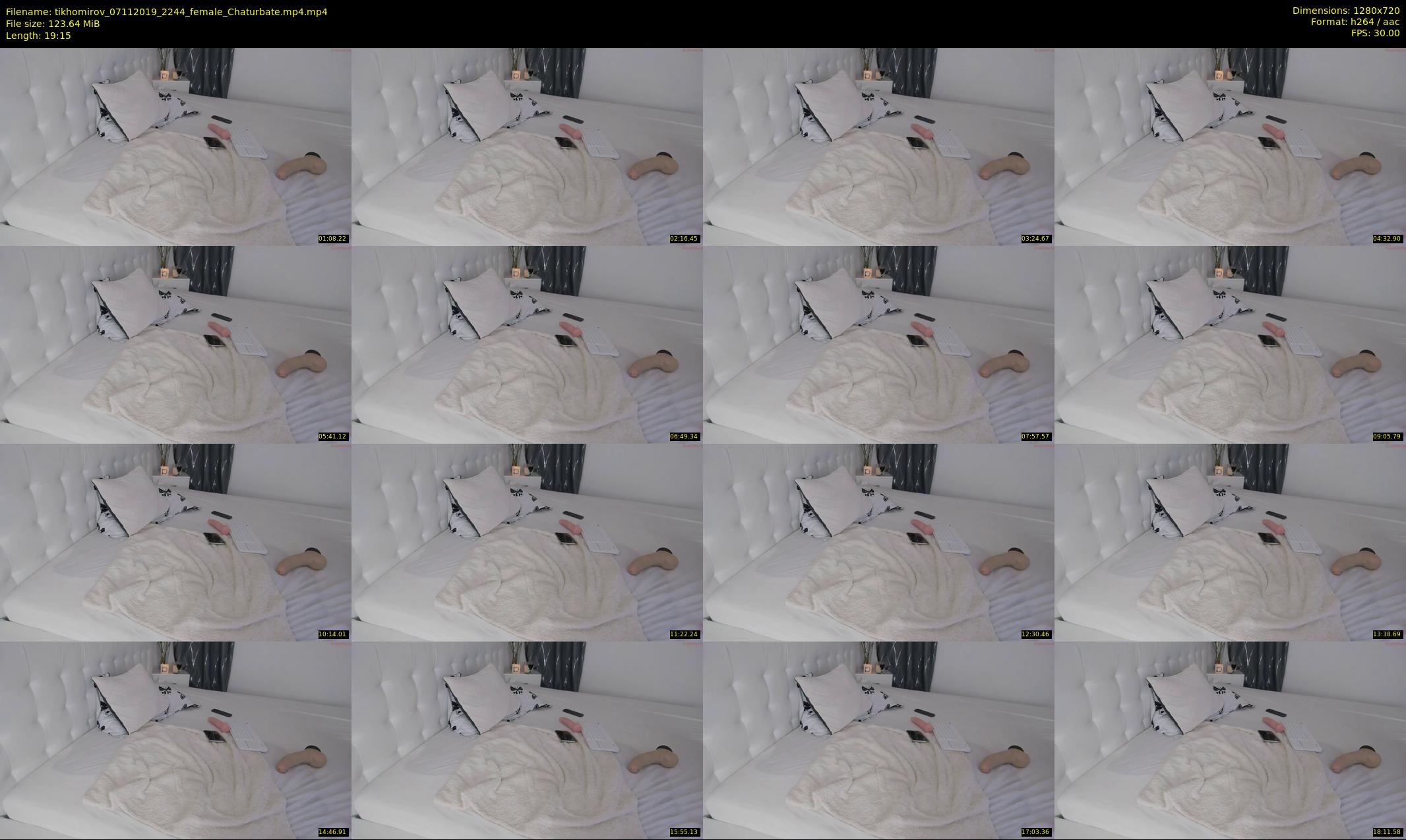 tikhomirov — 20 minute Chaturbate female cam show recording, 720p, Nov 7, 2019