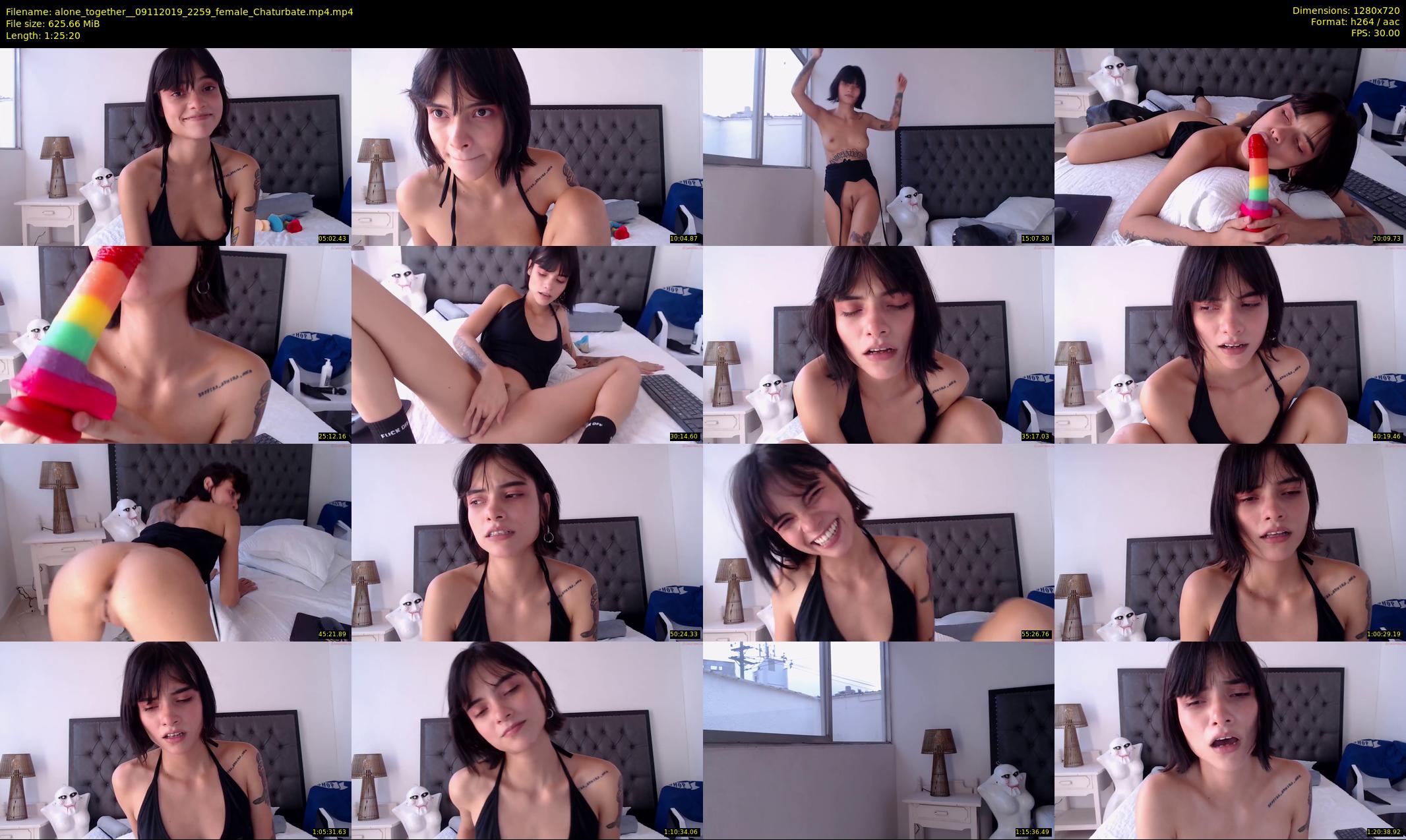 alone_together_ — 86 minute Chaturbate female cam show recording, 720p, Nov 9, 2019