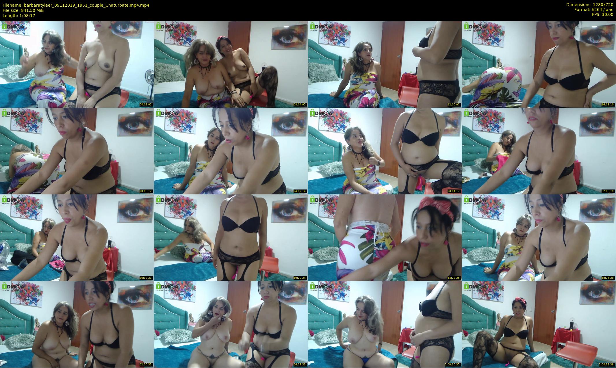 barbaratyleer — 69 minute Chaturbate couple cam show recording, 720p, Nov 9, 2019