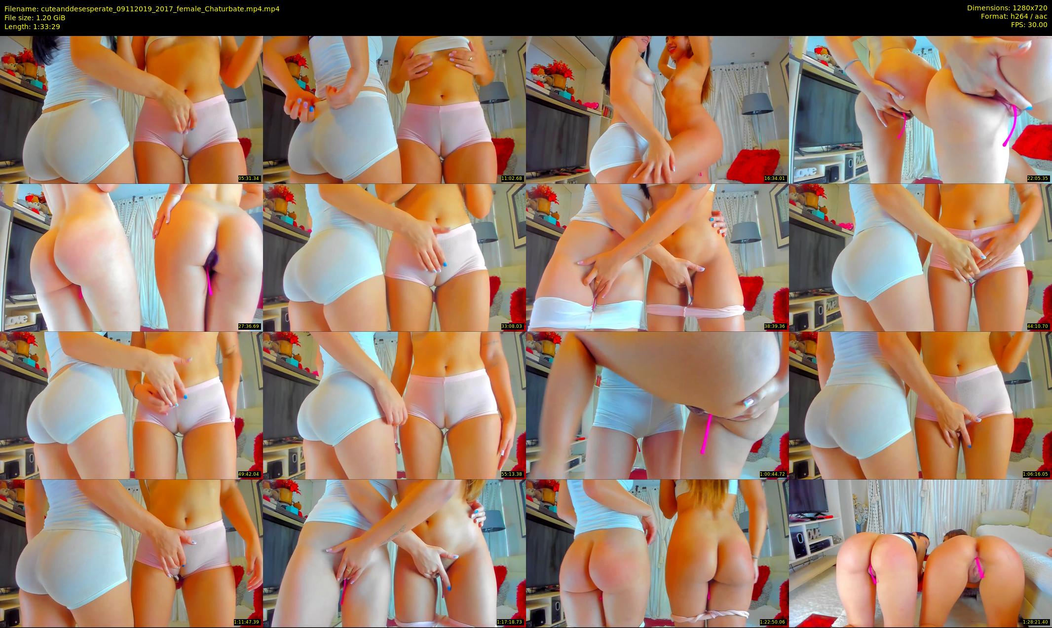 cuteanddesesperate — 94 minute Chaturbate female cam show recording, 720p, Nov 9, 2019