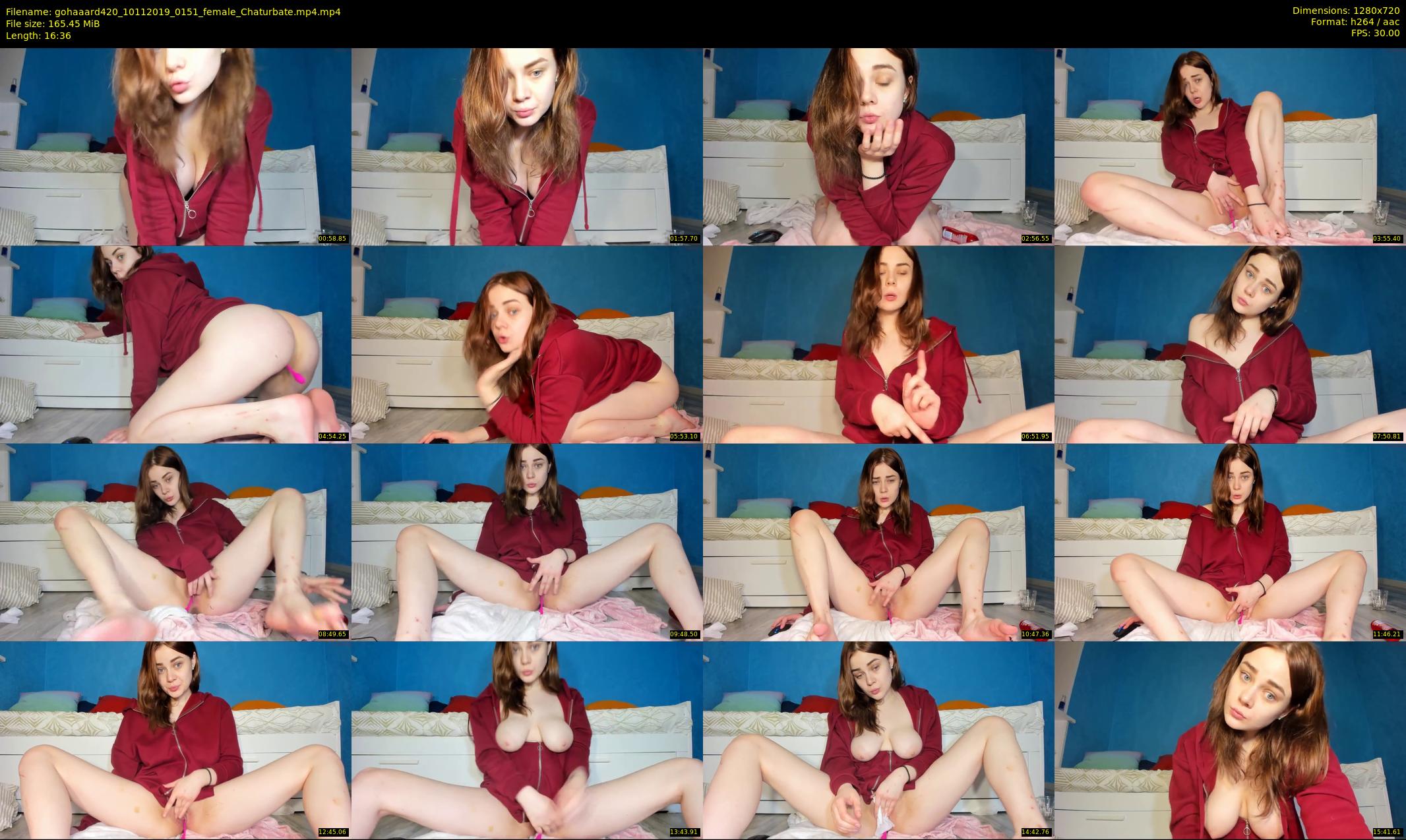 gohaaard420 — 17 minute Chaturbate female cam show recording, 720p, Nov 10, 2019