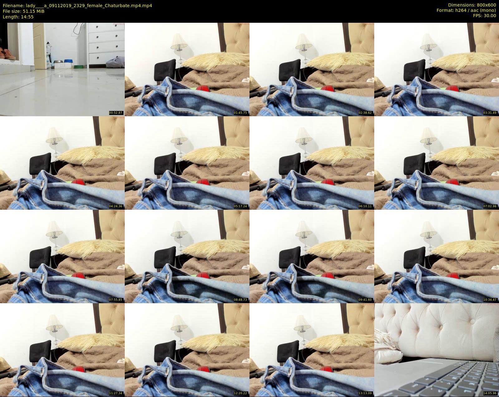lady____a — 15 minute Chaturbate female cam show recording, 480p, Nov 9, 2019