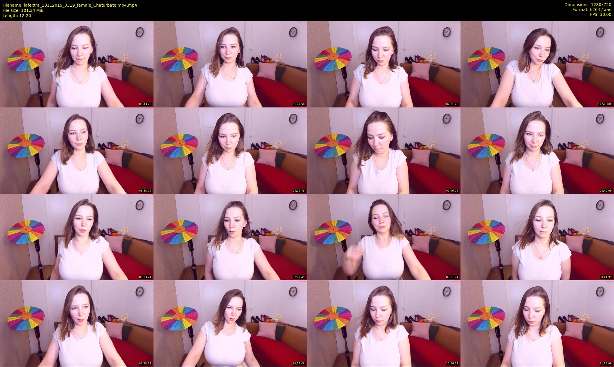lafextra — 13 minute Chaturbate female cam show recording, 720p, Nov 10, 2019