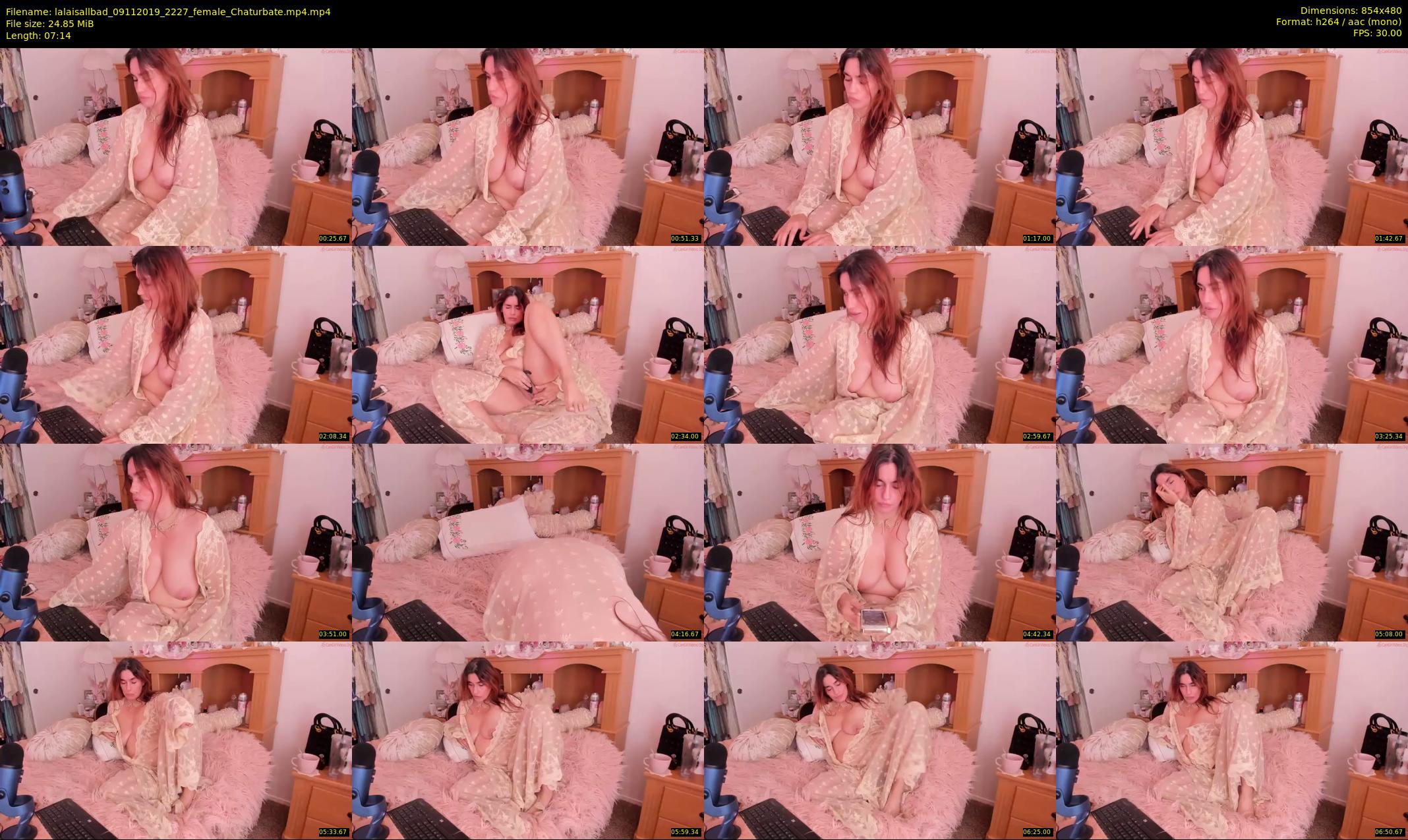 lalaisallbad — 8 minute Chaturbate female cam show recording, 480p, Nov 9, 2019