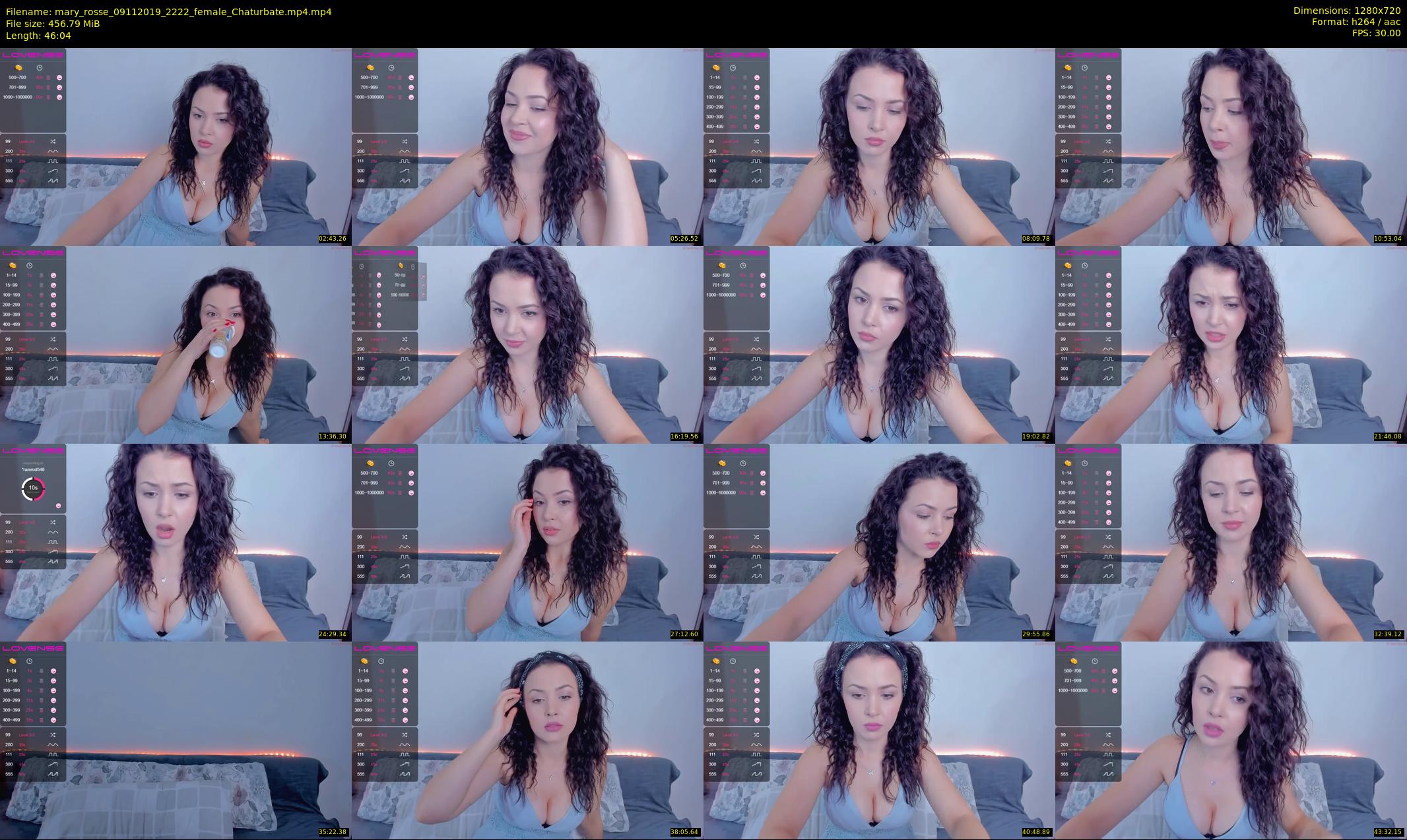 mary_rosse — 47 minute Chaturbate couple cam show recording, 720p, Nov 9, 2019