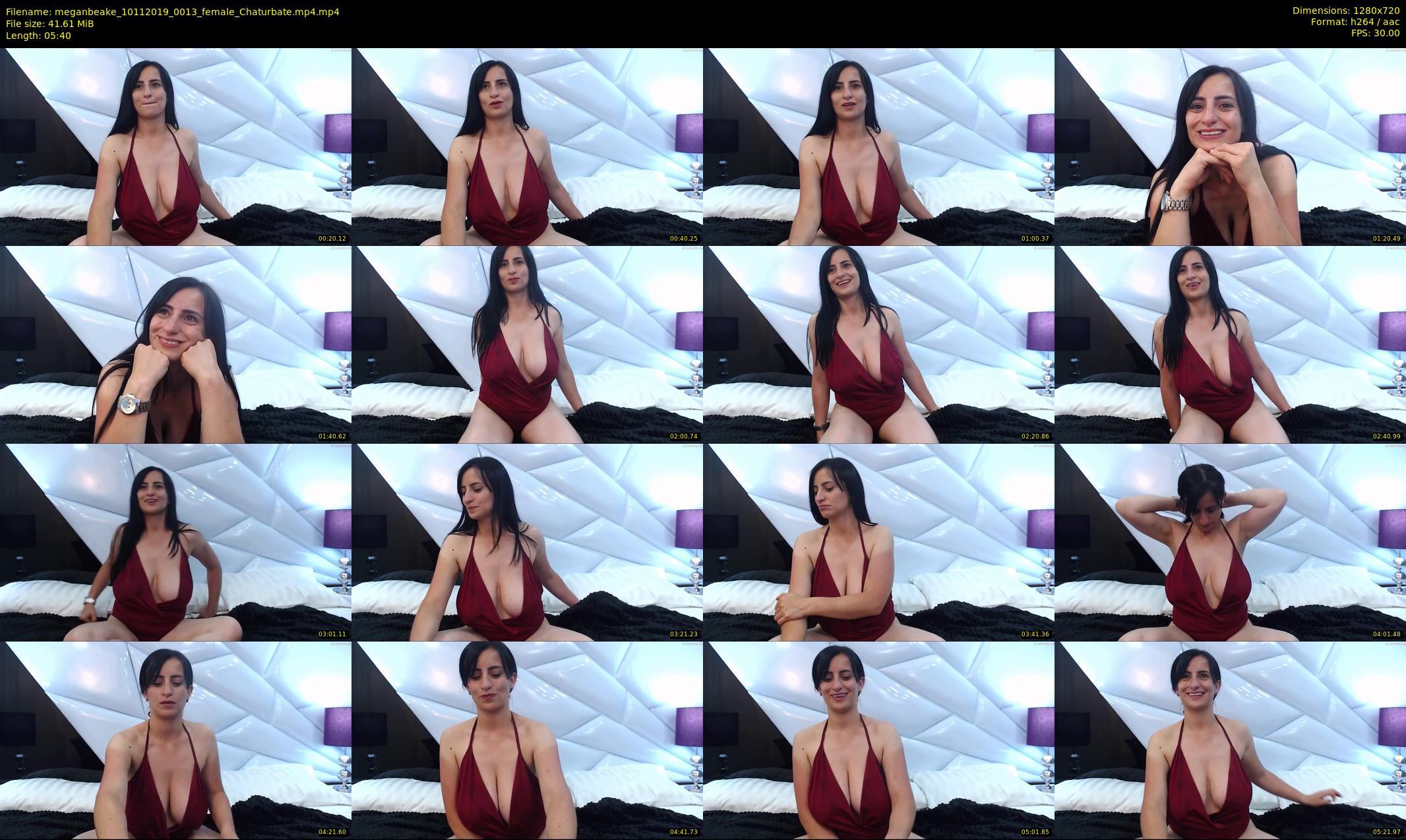 meganbeake — 6 minute Chaturbate female cam show recording, 720p, Nov 10, 2019