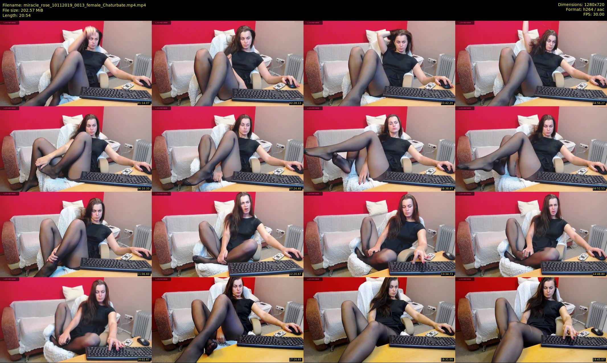 miracle_rose — 21 minute Chaturbate female cam show recording, 720p, Nov 10, 2019