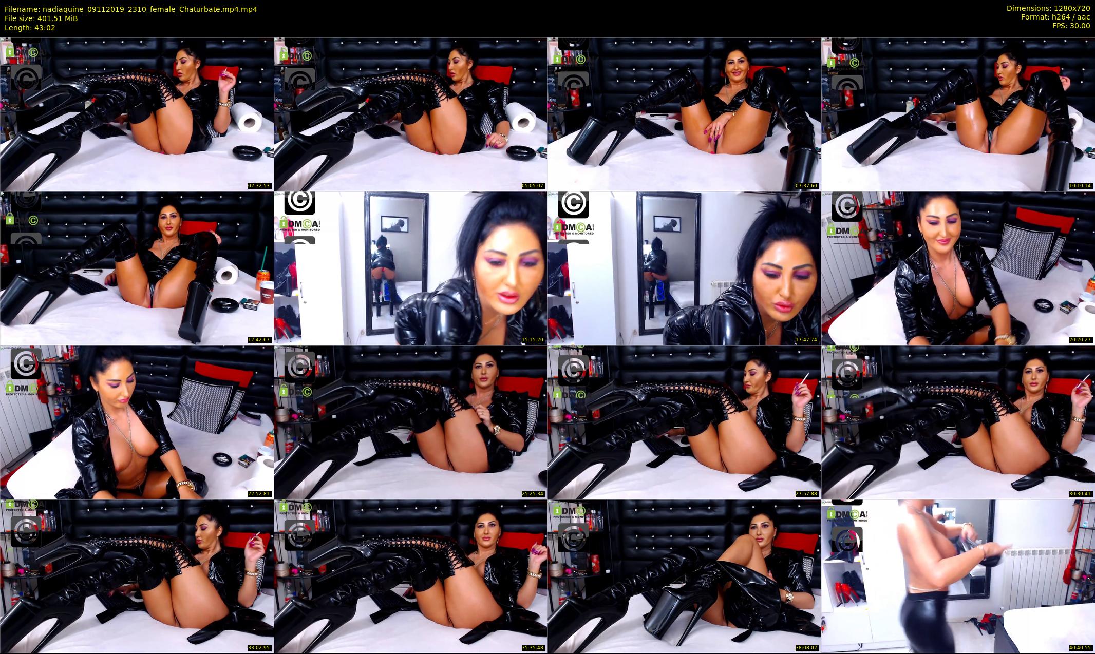 nadiaquine — 44 minute Chaturbate female cam show recording, 720p, Nov 9, 2019