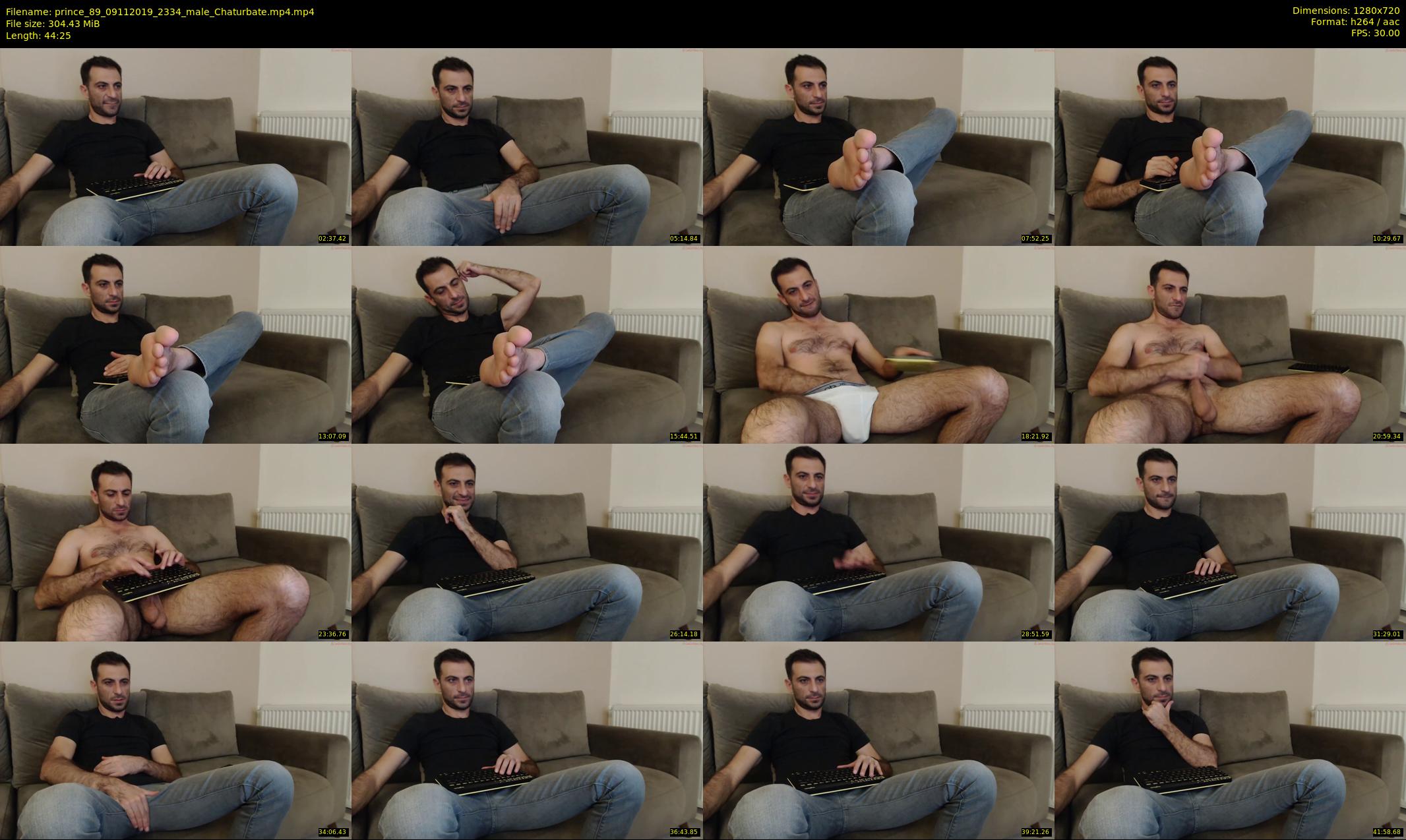 prince_89 — 45 minute Chaturbate male cam show recording, 720p, Nov 9, 2019