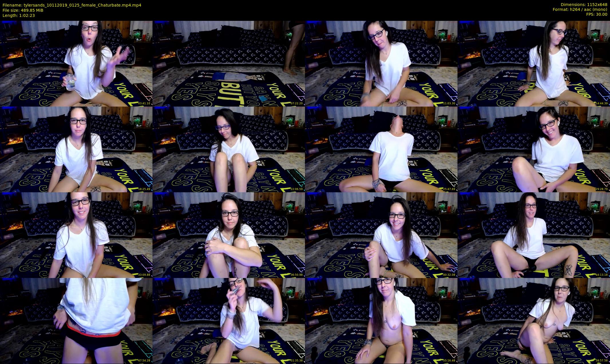tylersands — 63 minute Chaturbate female cam show recording, 480p, Nov 10, 2019