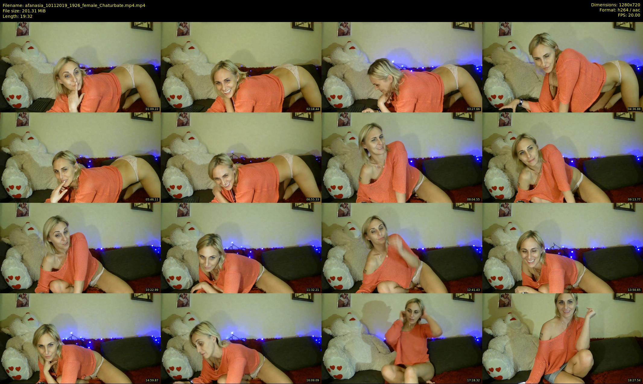afanasia — 20 minute Chaturbate female cam show recording, 720p, Nov 10, 2019