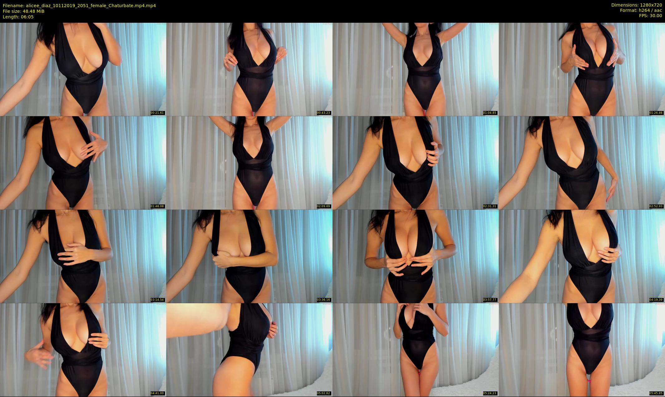 alicee_diaz — 7 minute Chaturbate female cam show recording, 720p, Nov 10, 2019