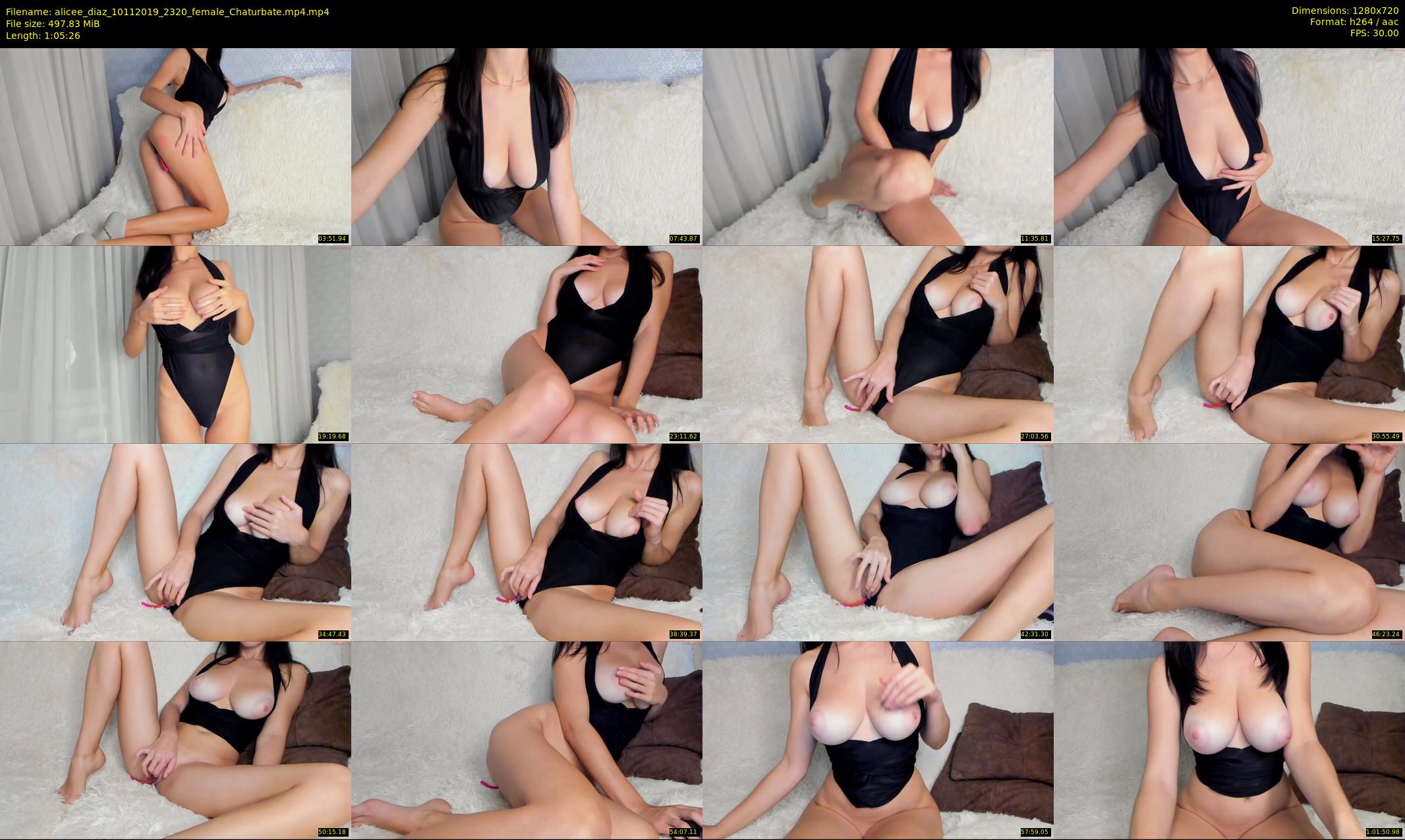 alicee_diaz — 66 minute Chaturbate female cam show recording, 720p, Nov 10, 2019