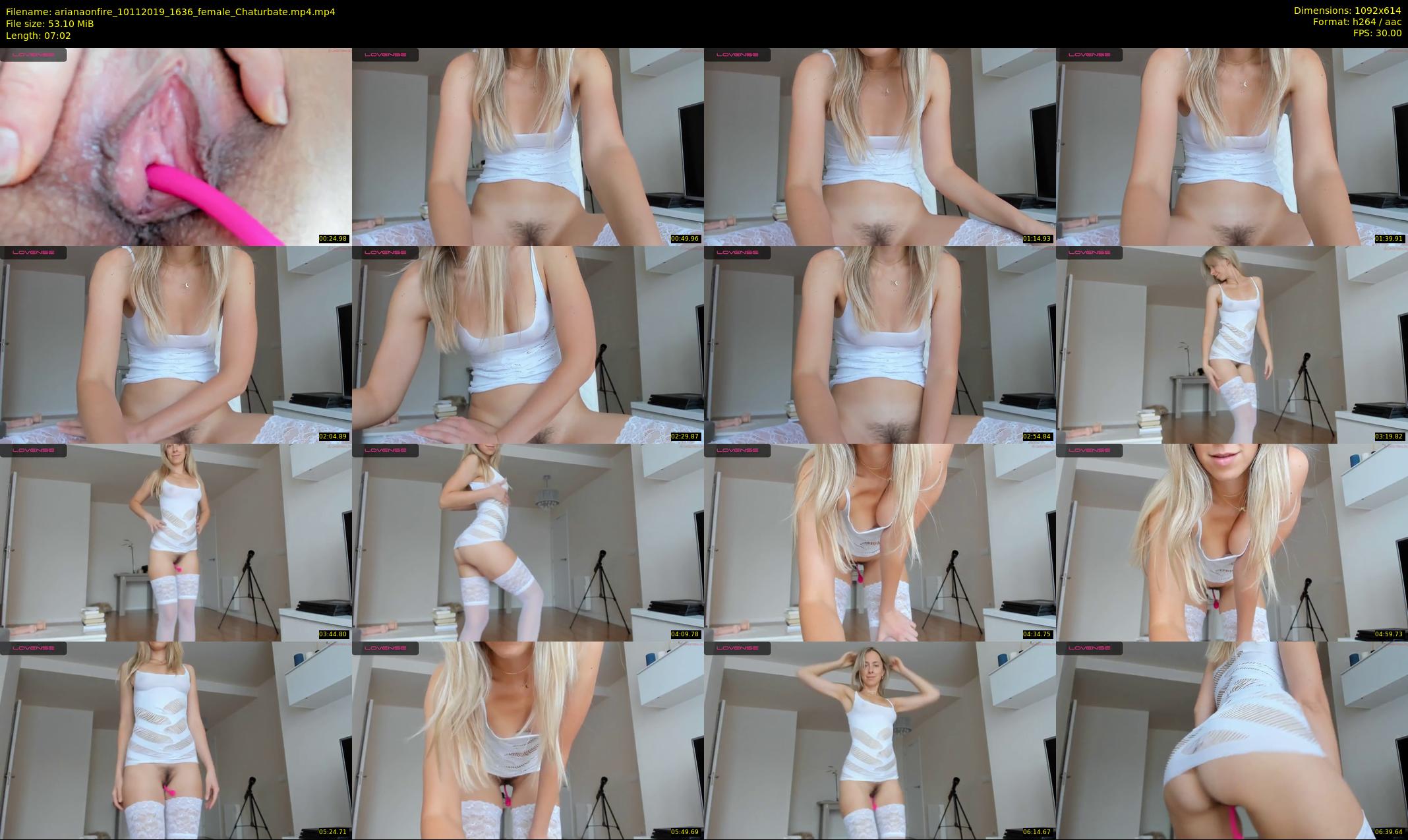 arianaonfire — 8 minute Chaturbate couple cam show recording, 480p, Nov 10, 2019
