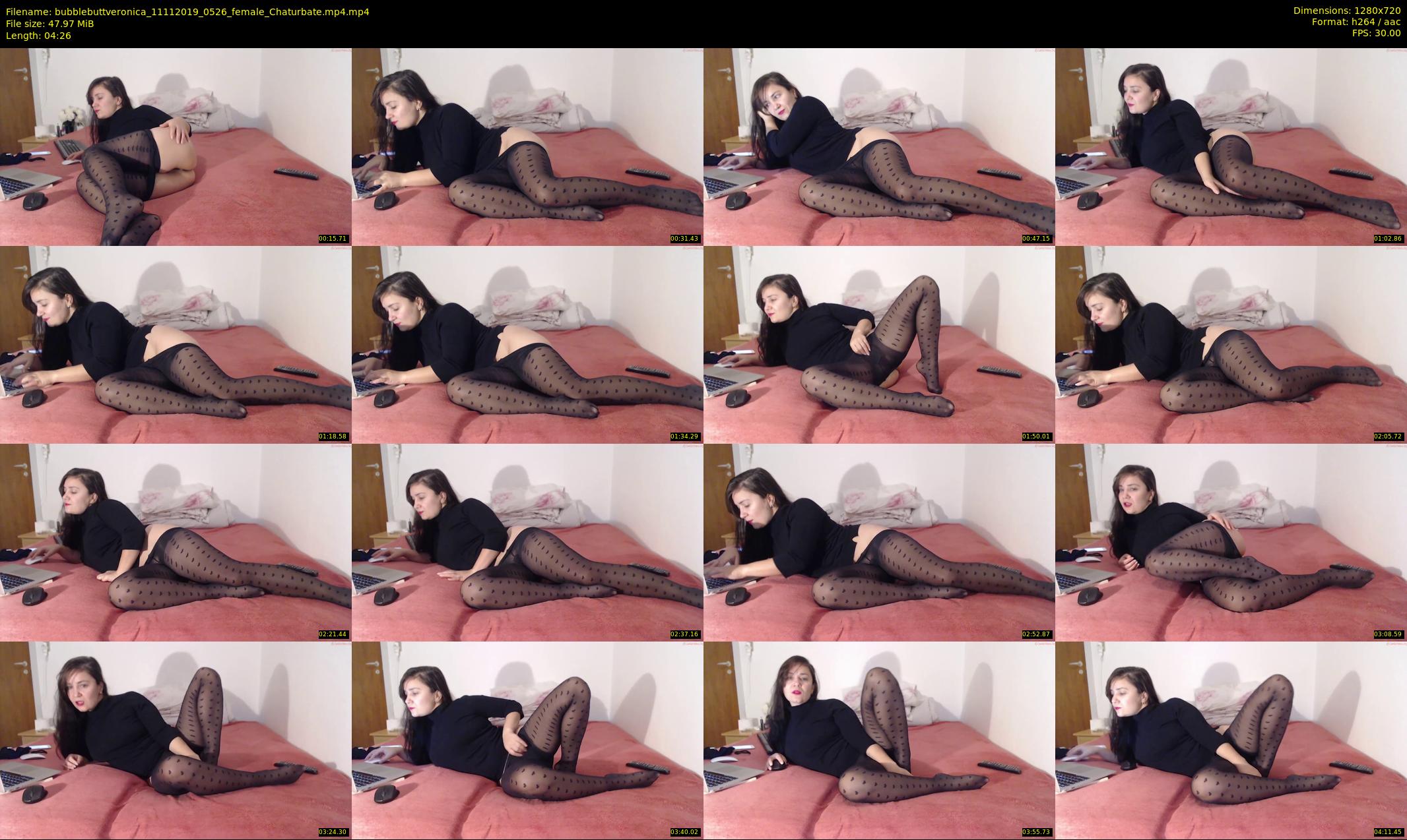 bubblebuttveronica — 5 minute Chaturbate female cam show recording, 720p, Nov 11, 2019