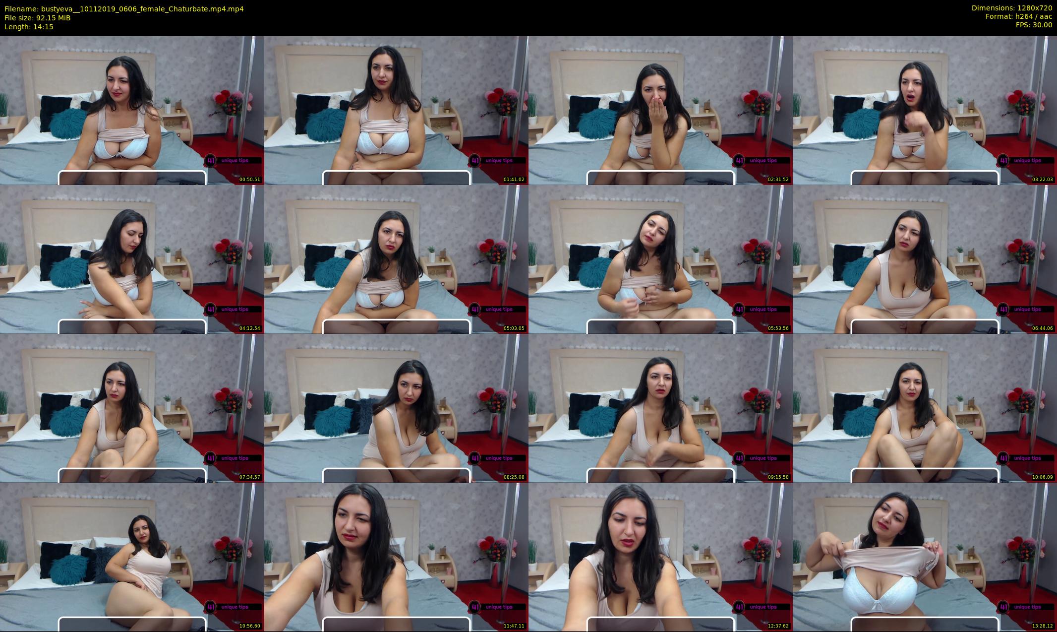 bustyeva_ — 15 minute Chaturbate female cam show recording, 720p, Nov 10, 2019