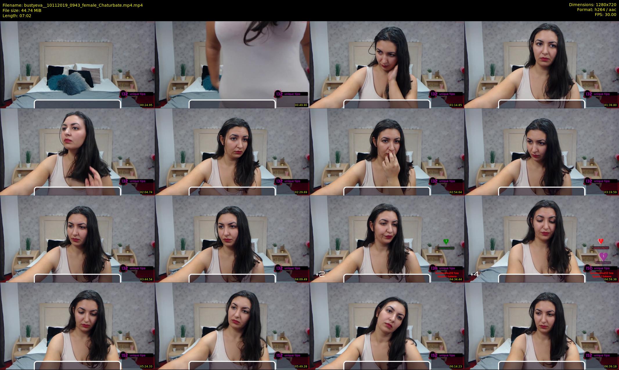 bustyeva_ — 8 minute Chaturbate female cam show recording, 720p, Nov 10, 2019