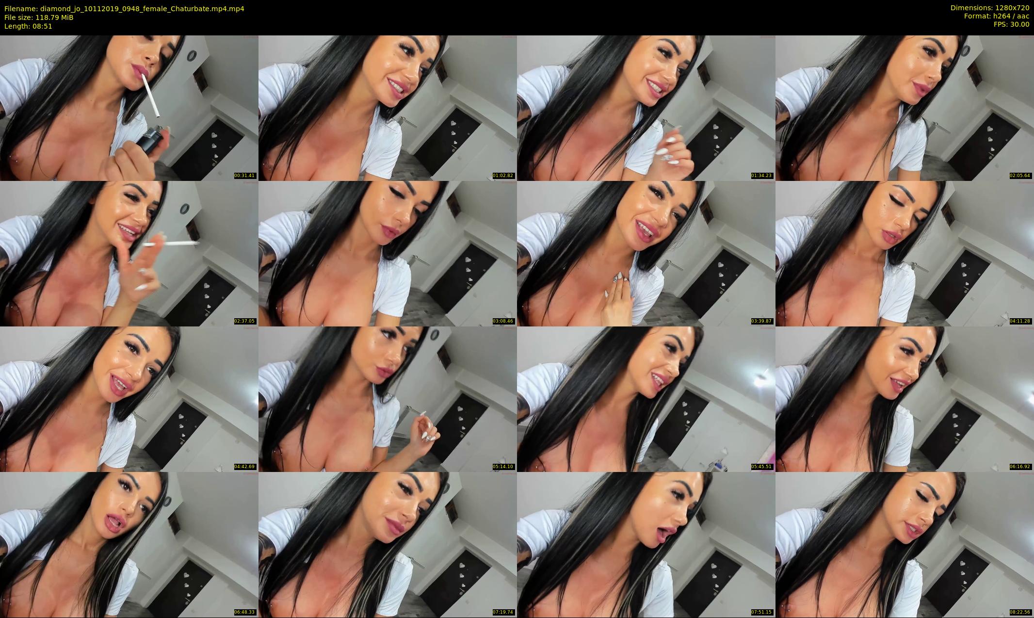 diamond_jo — 9 minute Chaturbate female cam show recording, 720p, Nov 10, 2019