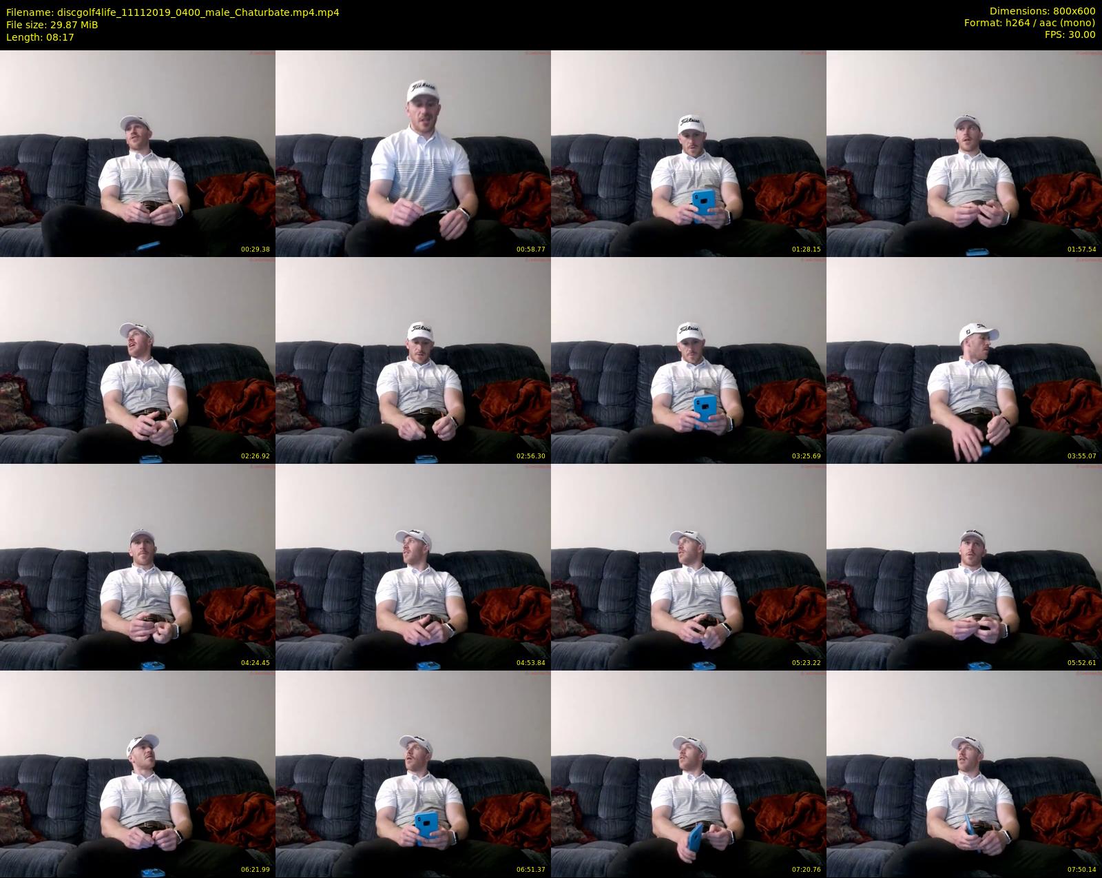 discgolf4life — 9 minute Chaturbate male cam show recording, 480p, Nov 11, 2019