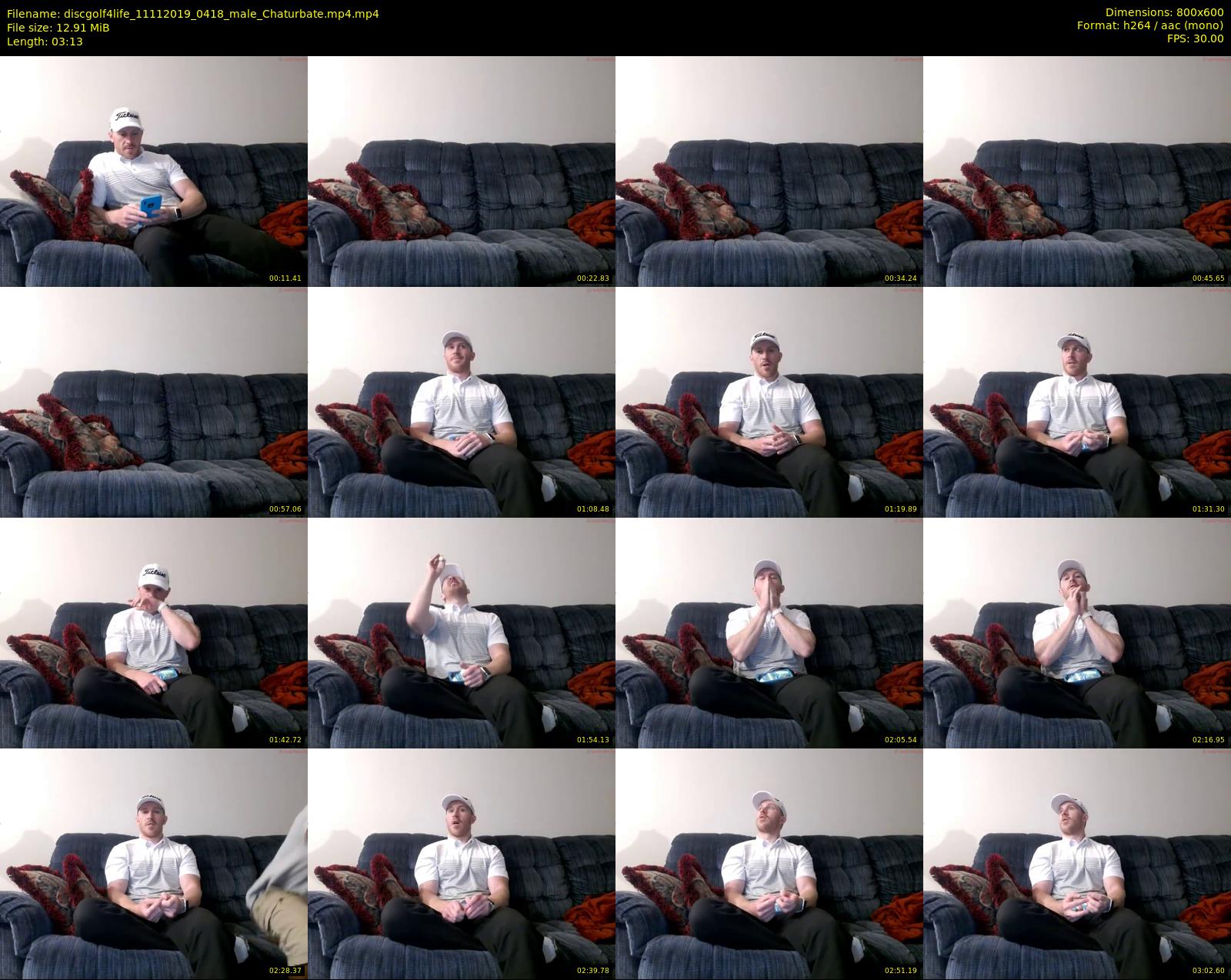 discgolf4life — 4 minute Chaturbate male cam show recording, 480p, Nov 11, 2019