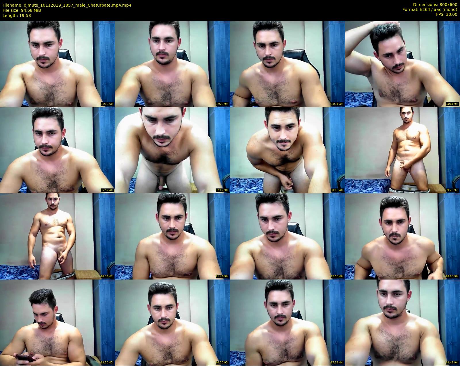 djmute — 20 minute Chaturbate male cam show recording, 480p, Nov 10, 2019