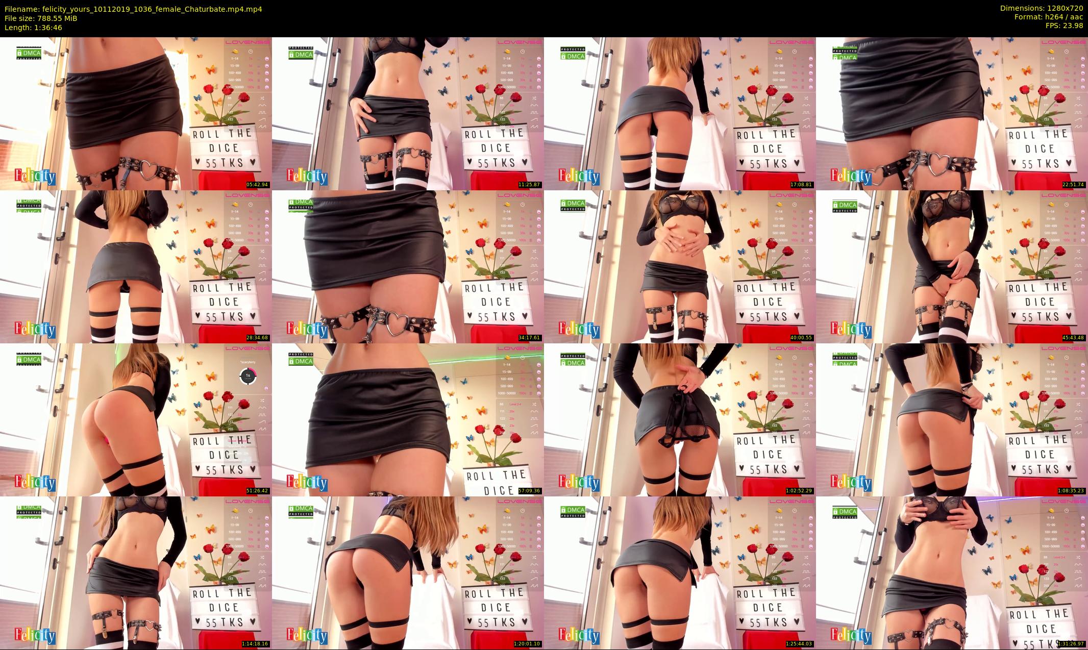 felicity_yours — 97 minute Chaturbate female cam show recording, 720p, Nov 10, 2019