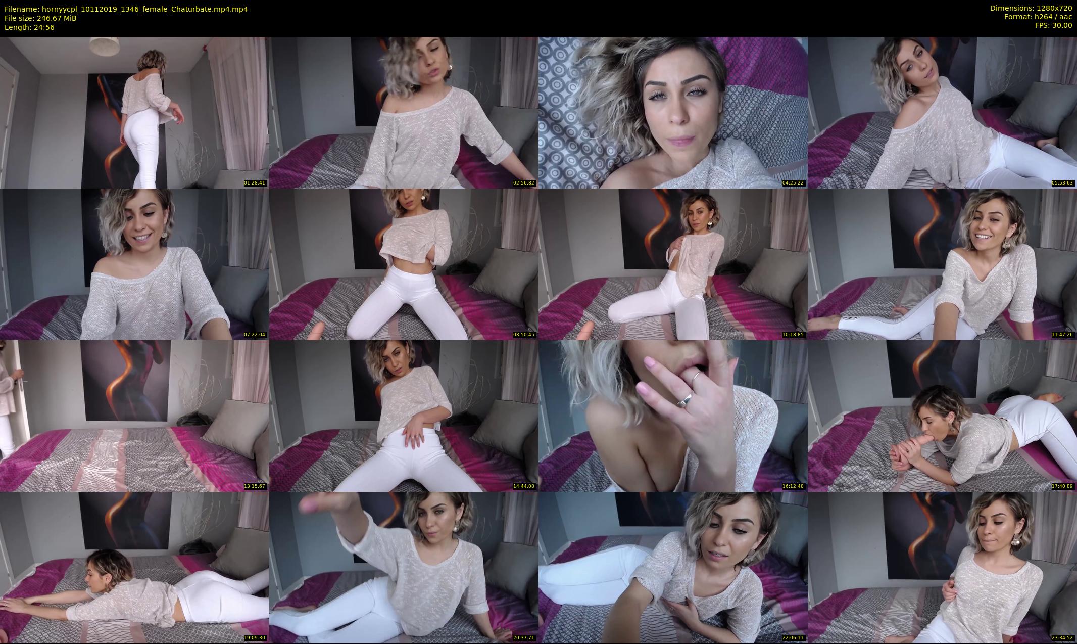hornyycpl — 25 minute Chaturbate couple cam show recording, 720p, Nov 10, 2019
