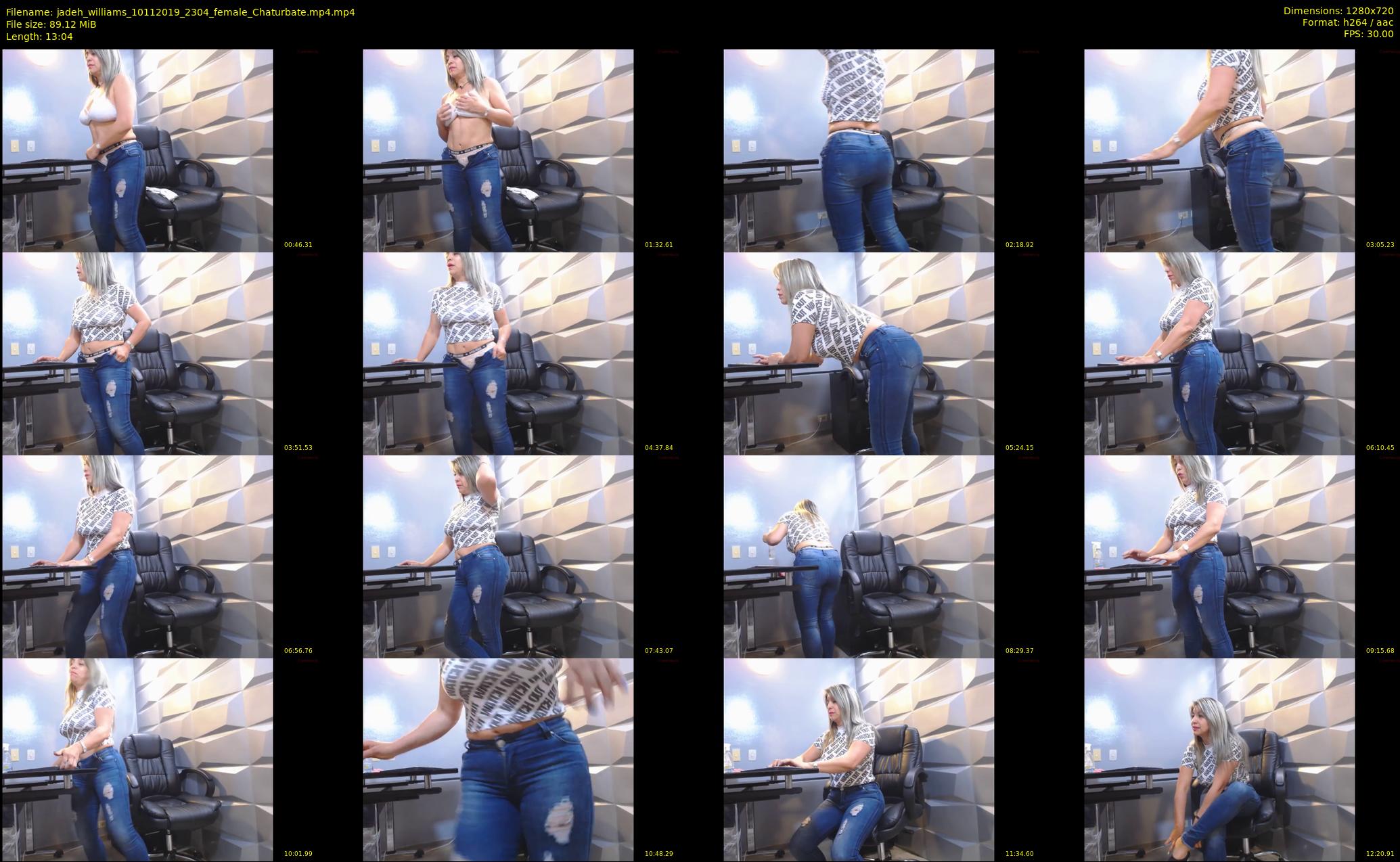 jadeh_williams — 14 minute Chaturbate female cam show recording, 720p, Nov 10, 2019