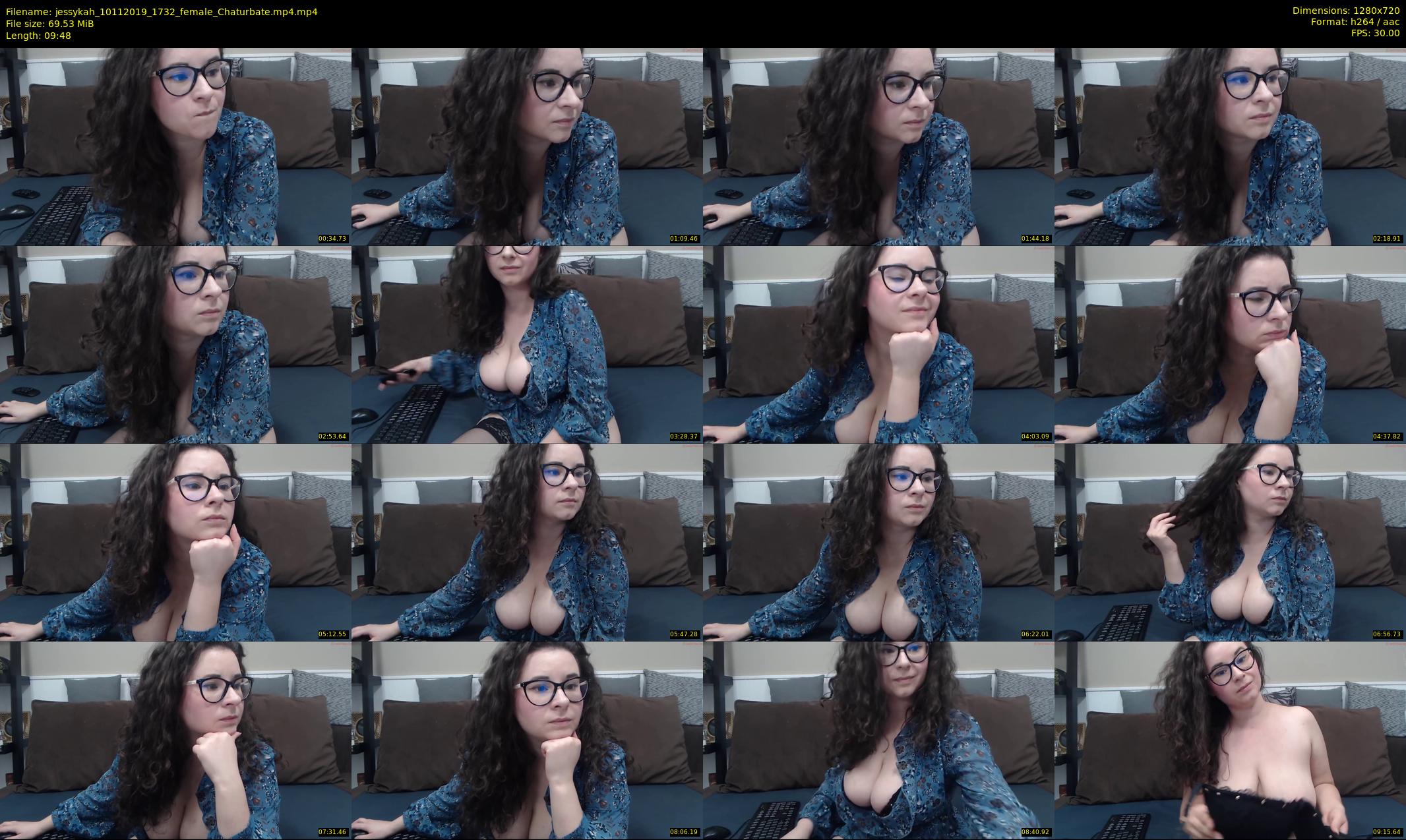 jessykah — 10 minute Chaturbate female cam show recording, 720p, Nov 10, 2019