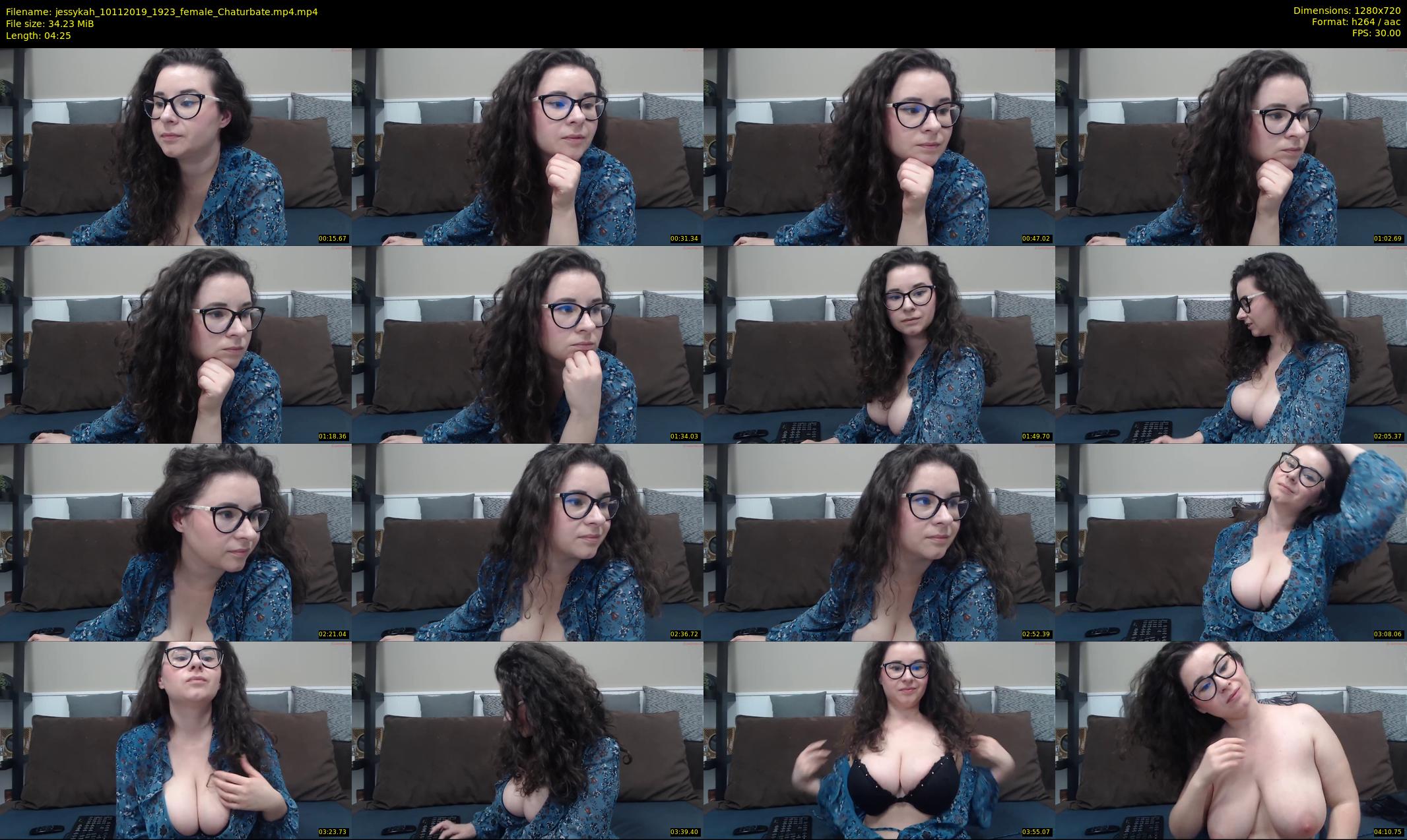 jessykah — 5 minute Chaturbate female cam show recording, 720p, Nov 10, 2019