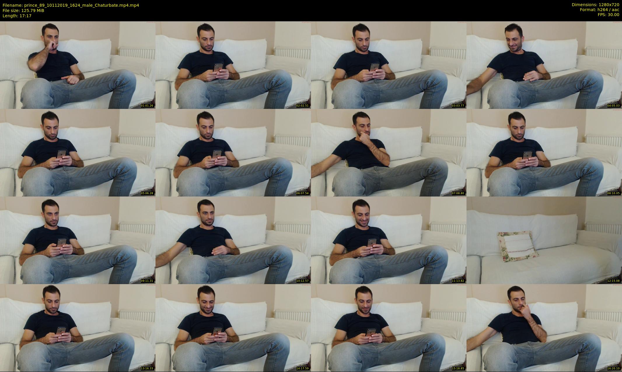 prince_89 — 18 minute Chaturbate male cam show recording, 720p, Nov 10, 2019