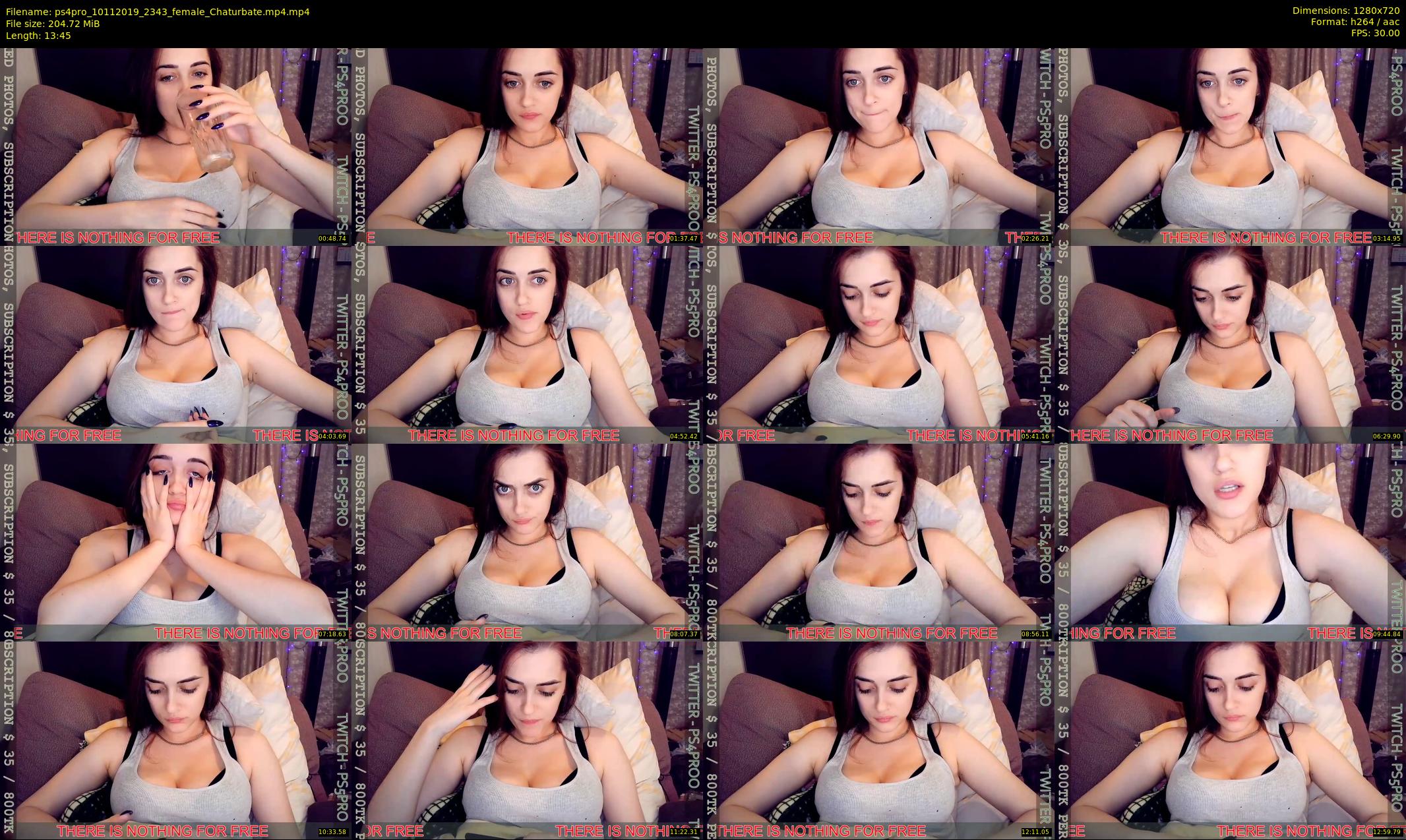 ps4pro — 14 minute Chaturbate female cam show recording, 720p, Nov 10, 2019