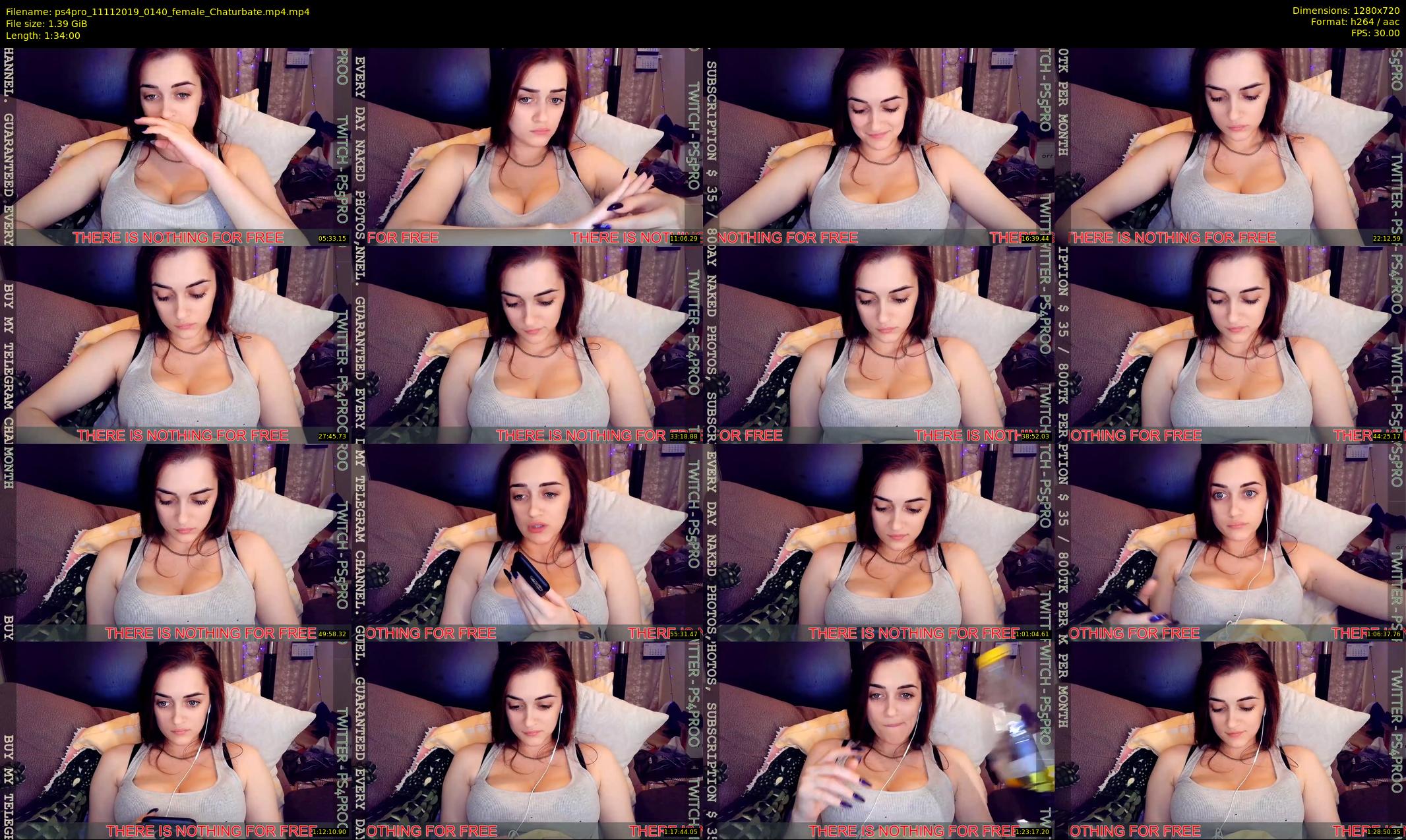 ps4pro — 94 minute Chaturbate female cam show recording, 720p, Nov 11, 2019