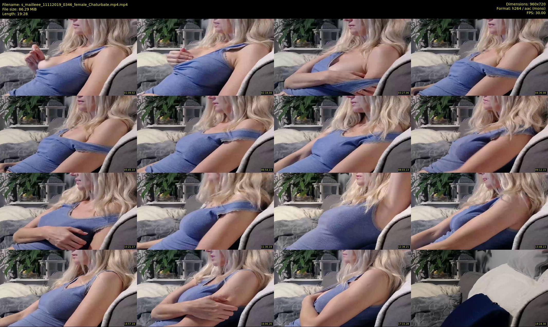 s_mailleee — 20 minute Chaturbate female cam show recording, 720p, Nov 11, 2019