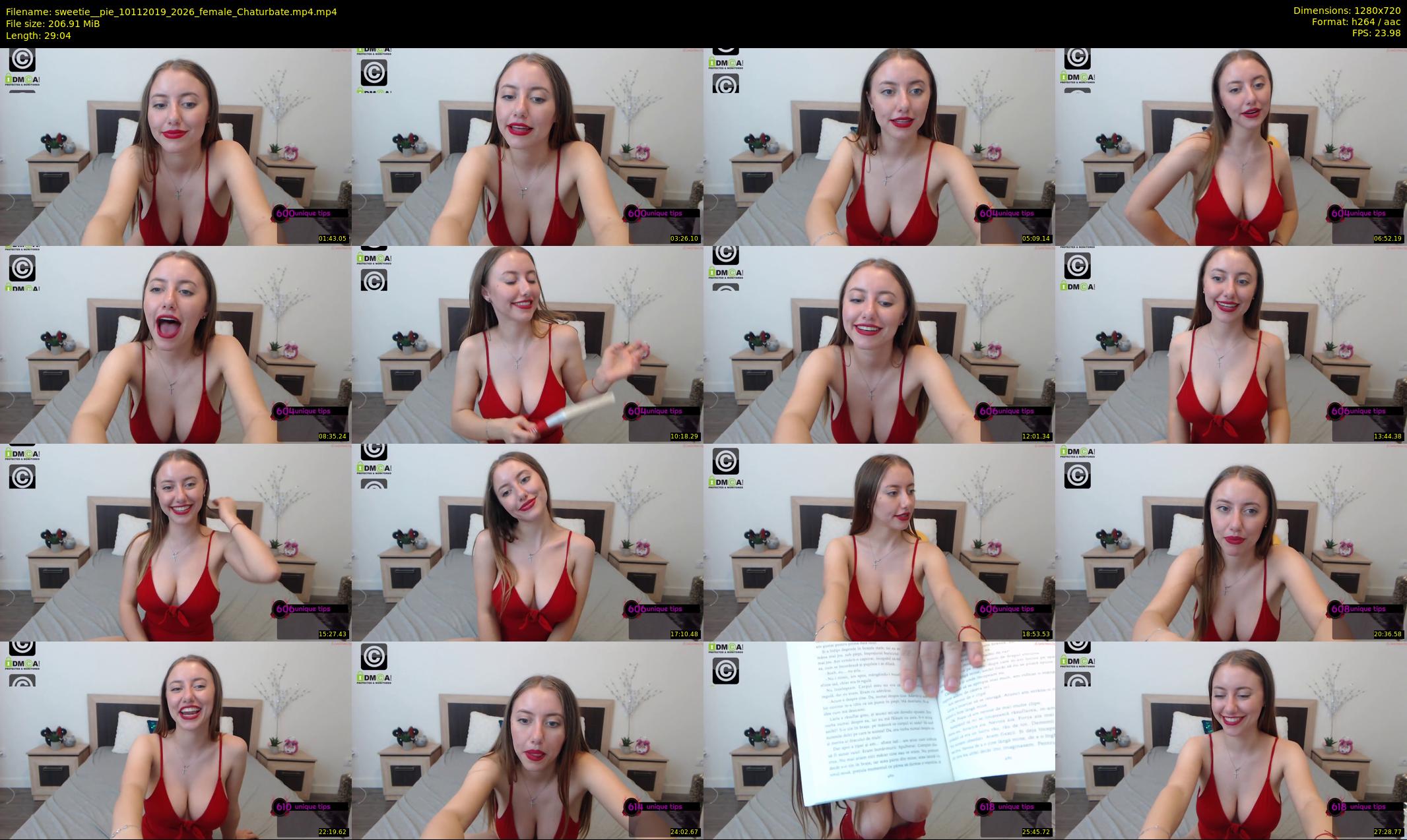 sweetie__pie — 30 minute Chaturbate female cam show recording, 720p, Nov 10, 2019