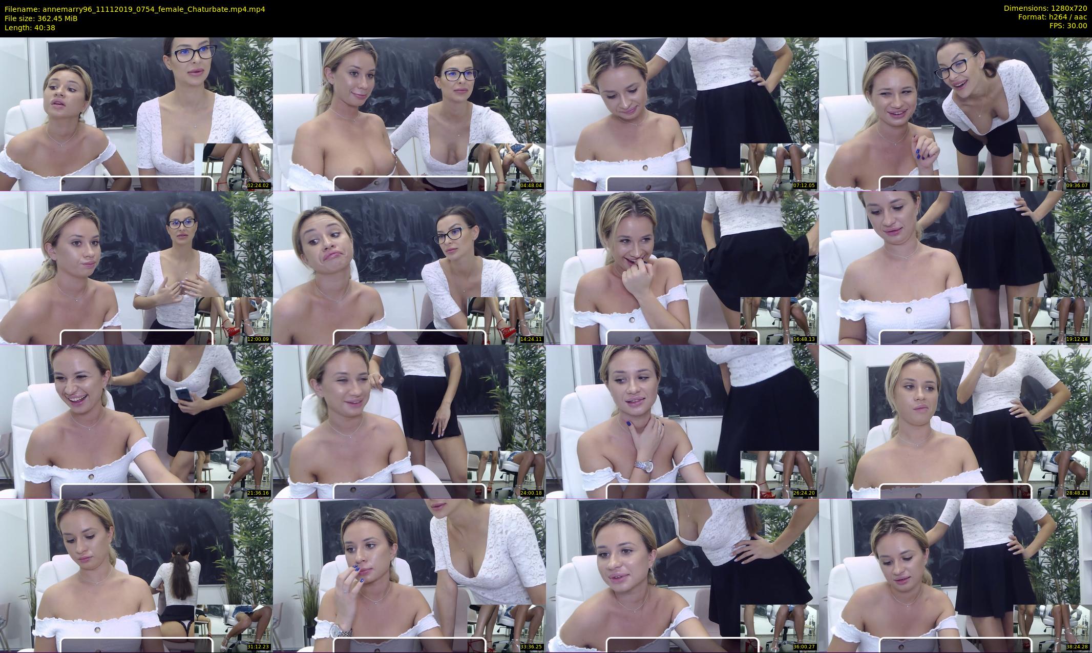 annemarry96 — 41 minute Chaturbate female cam show recording, 720p, Nov 11, 2019