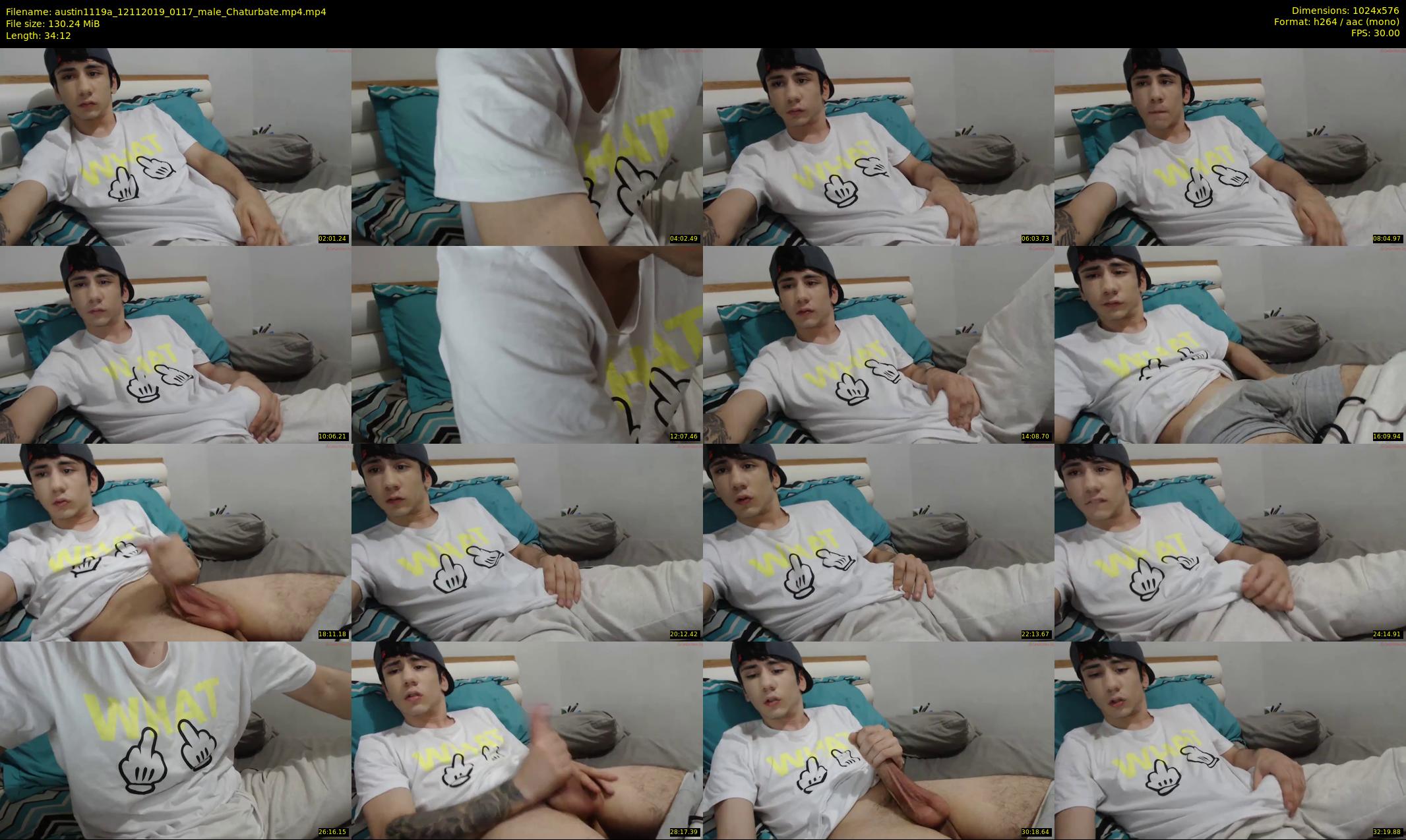 austin1119a — 35 minute Chaturbate male cam show recording, 480p, Nov 12, 2019
