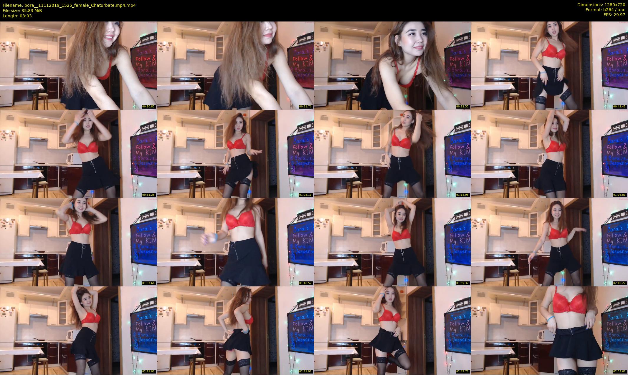 bora_ — 4 minute Chaturbate female cam show recording, 720p, Nov 11, 2019