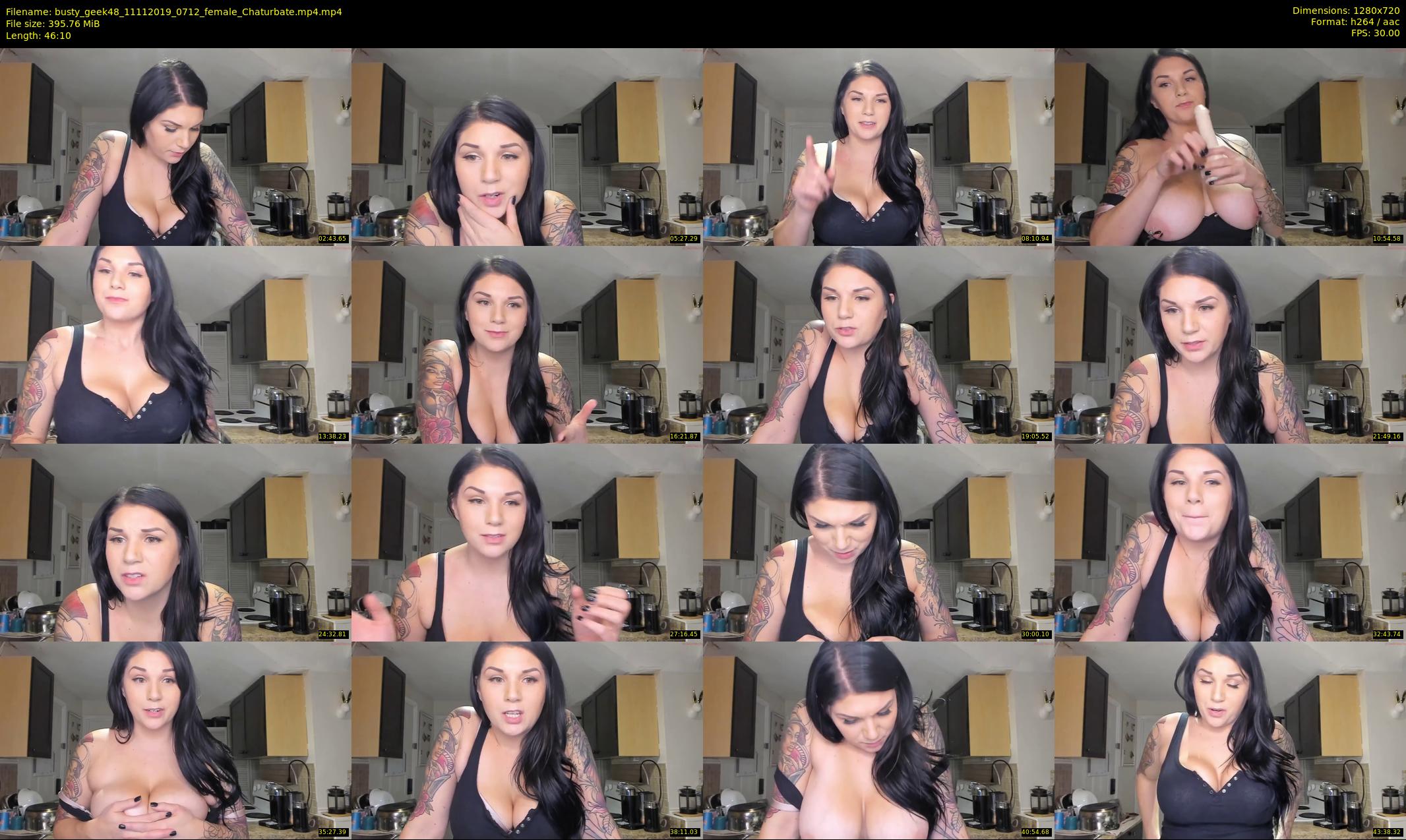 busty_geek48 — 47 minute Chaturbate female cam show recording, 720p, Nov 11, 2019