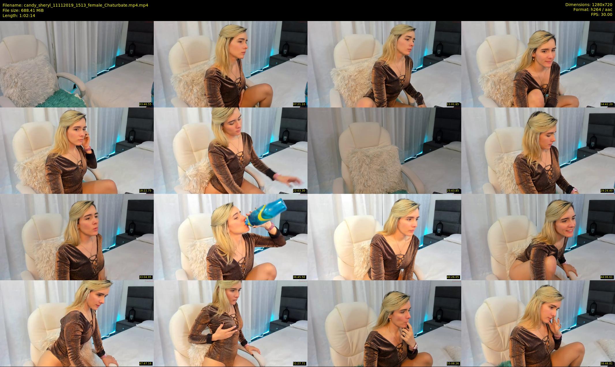 candy_sheryl — 63 minute Chaturbate female cam show recording, 720p, Nov 11, 2019