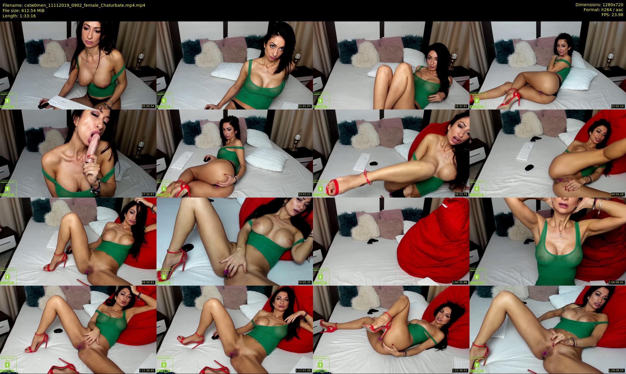 catw0men — 94 minute Chaturbate female cam show recording, 720p, Nov 11, 2019