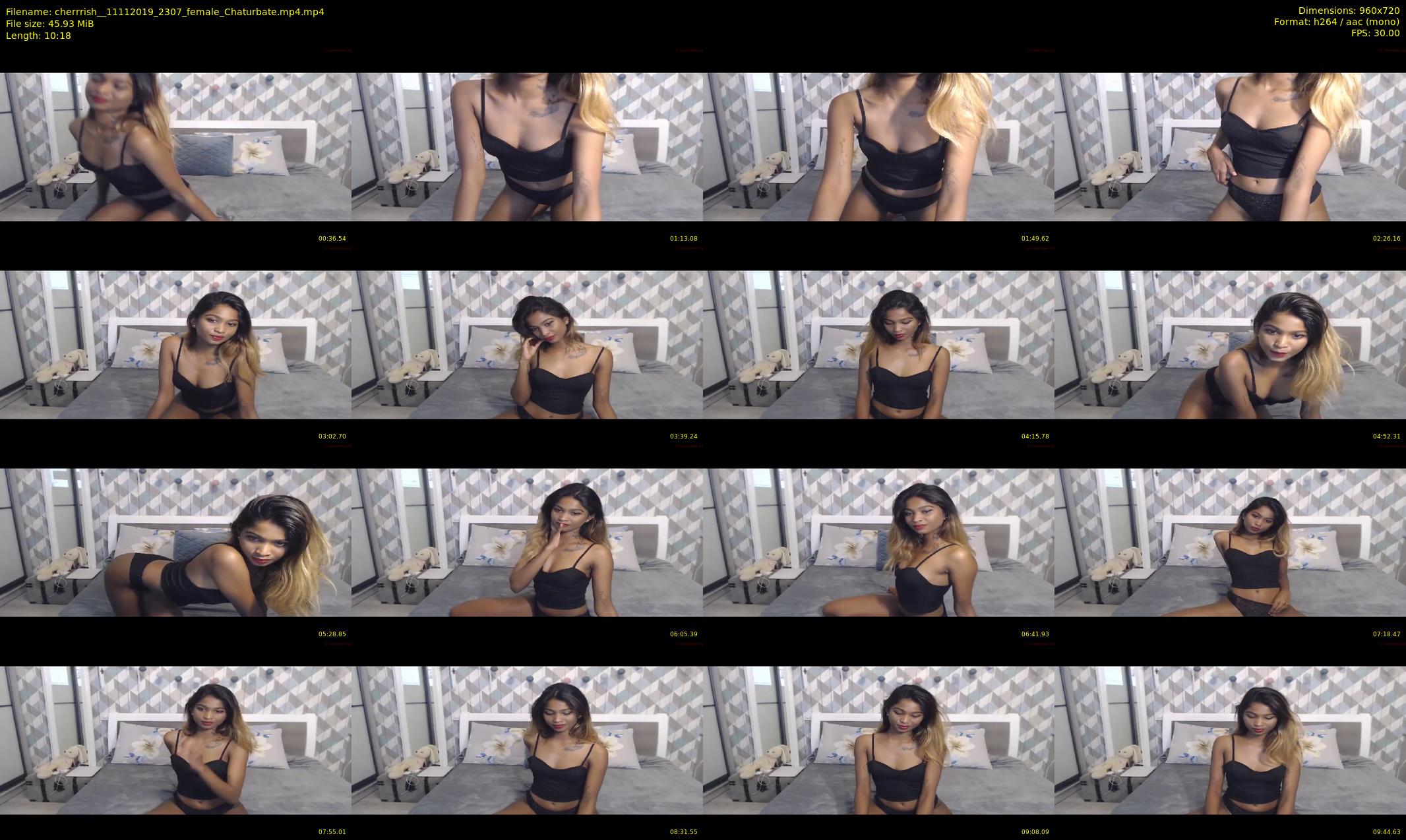 cherrrish_ — 11 minute Chaturbate female cam show recording, 720p, Nov 11, 2019