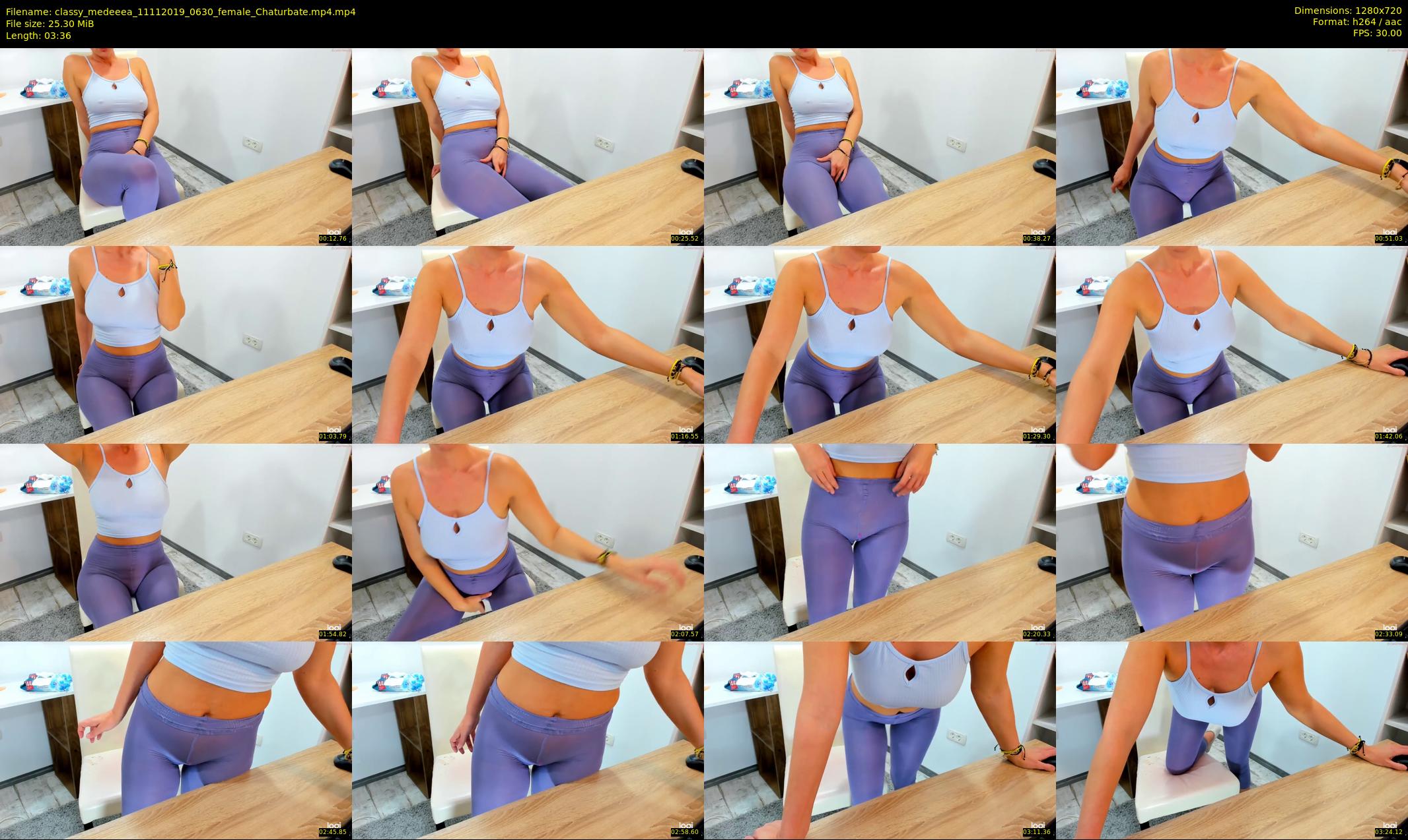 classy_medeeea — 4 minute Chaturbate female cam show recording, 720p, Nov 11, 2019