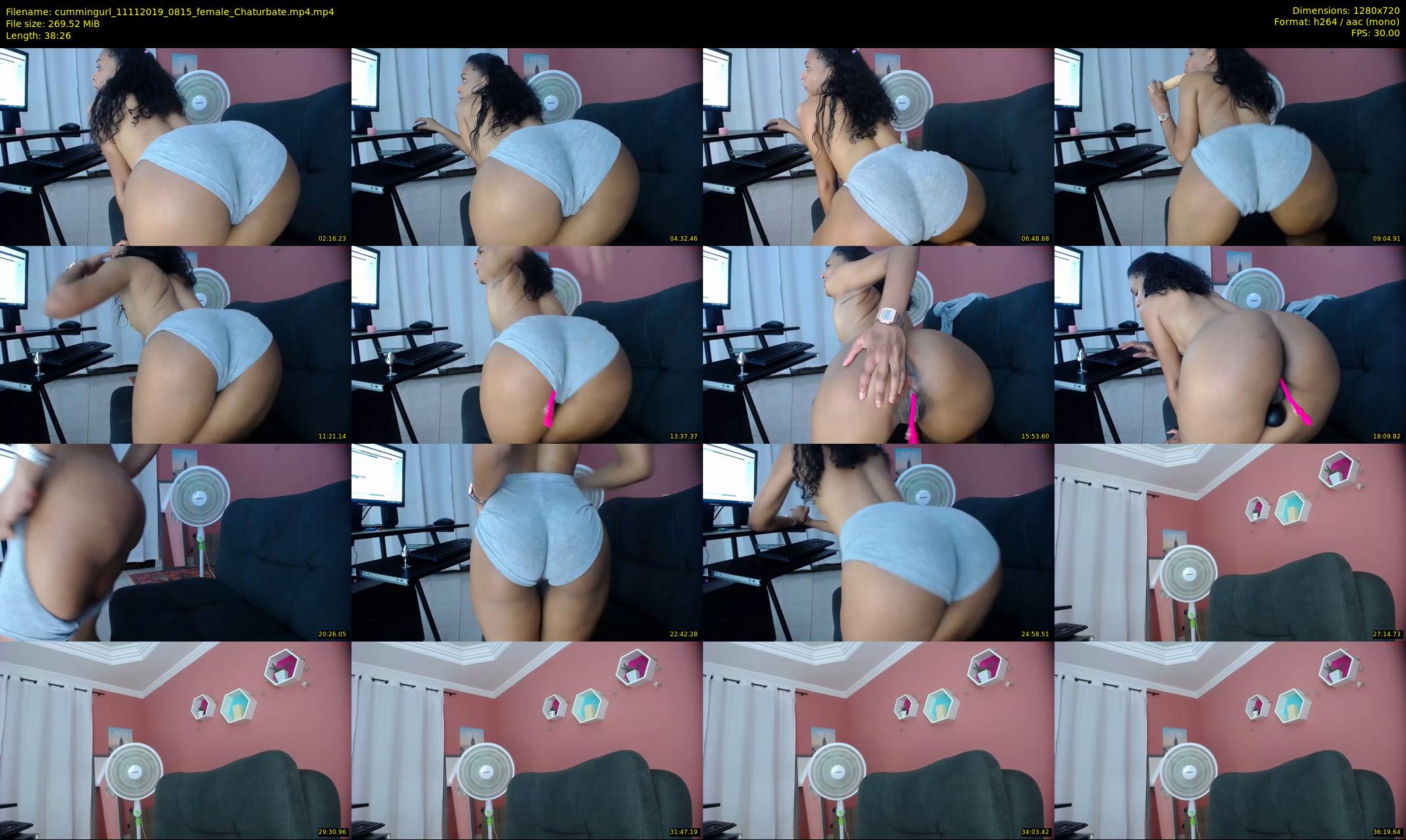 cummingurl — 39 minute Chaturbate couple cam show recording, 720p, Nov 11, 2019