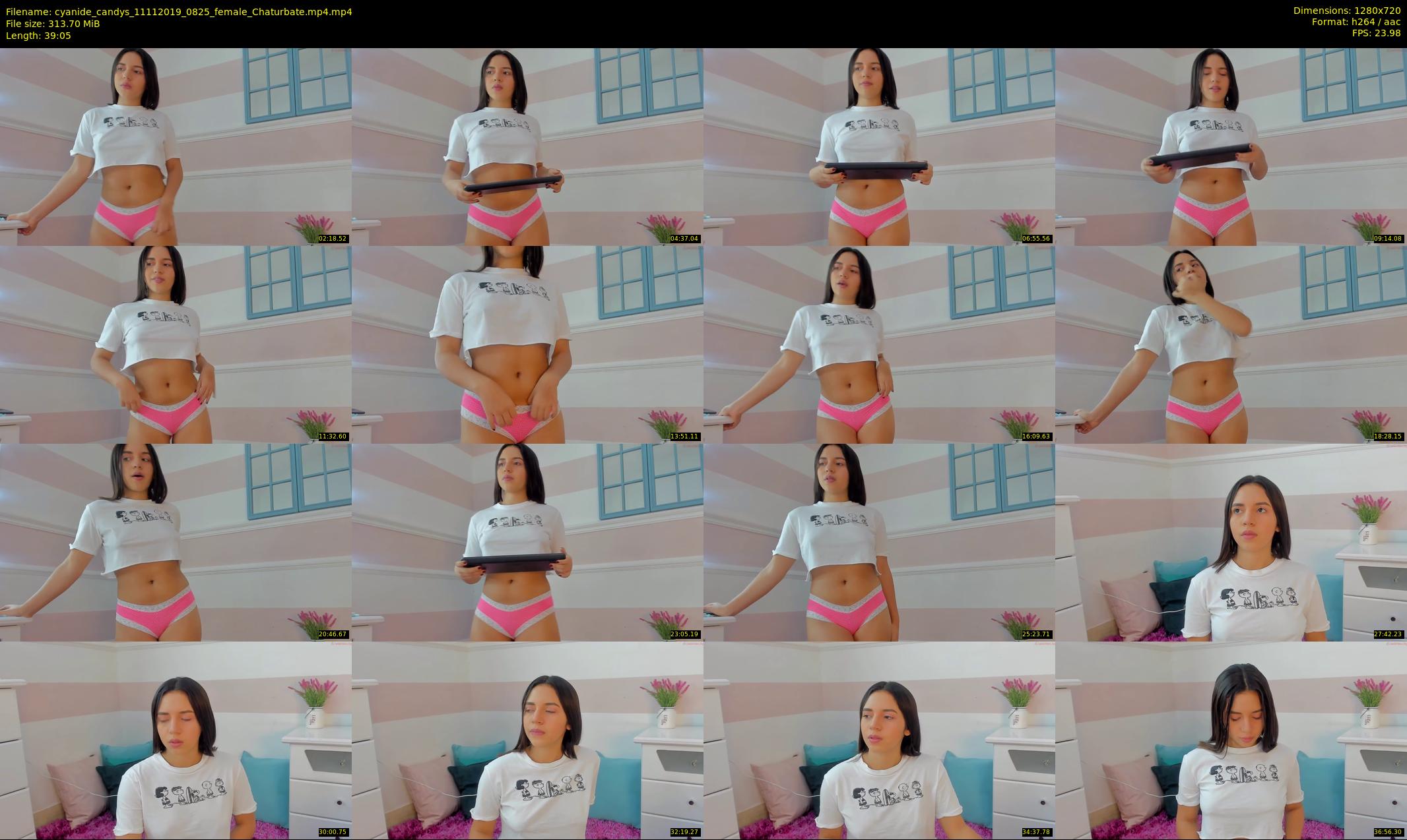 cyanide_candys — 40 minute Chaturbate female cam show recording, 720p, Nov 11, 2019
