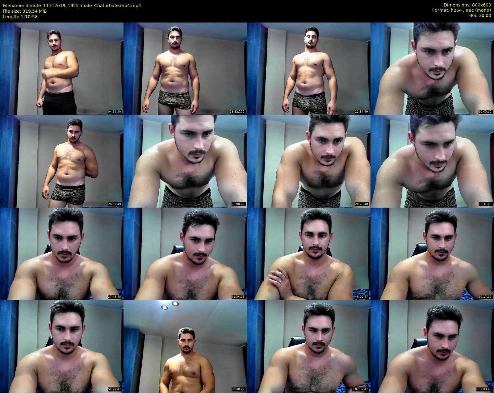 djmute — 71 minute Chaturbate male cam show recording, 480p, Nov 11, 2019