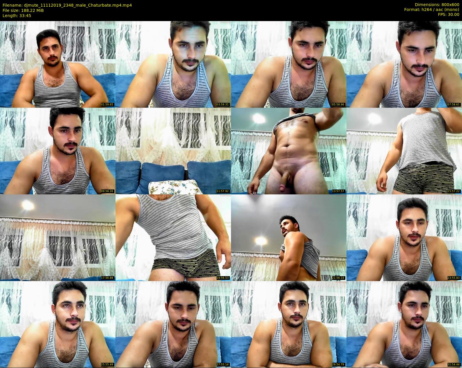 djmute — 34 minute Chaturbate male cam show recording, 480p, Nov 11, 2019