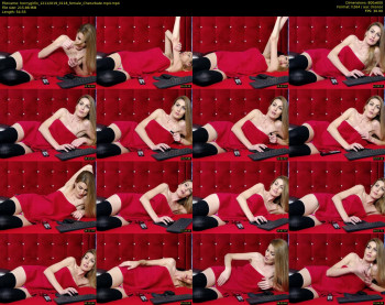 hornygirllx — 55 minute Chaturbate female cam show recording, 480p, Nov 12, 2019