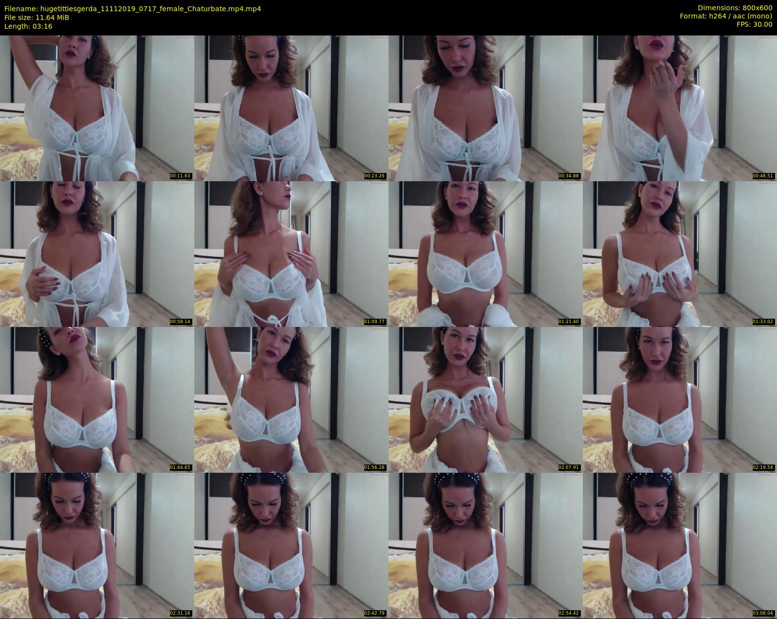 hugetittiesgerda — 4 minute Chaturbate female cam show recording, 480p, Nov 11, 2019