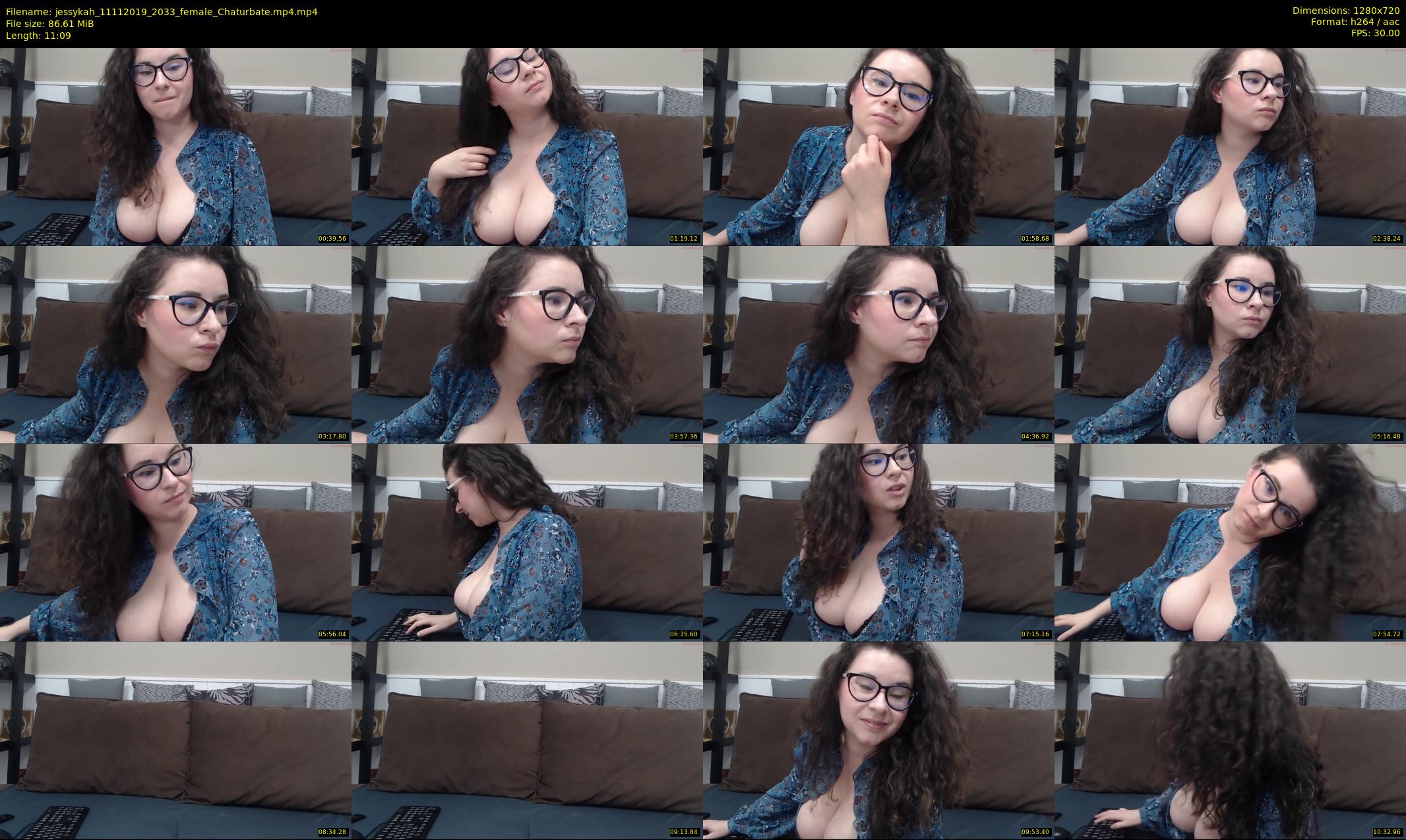 jessykah — 12 minute Chaturbate female cam show recording, 720p, Nov 11, 2019